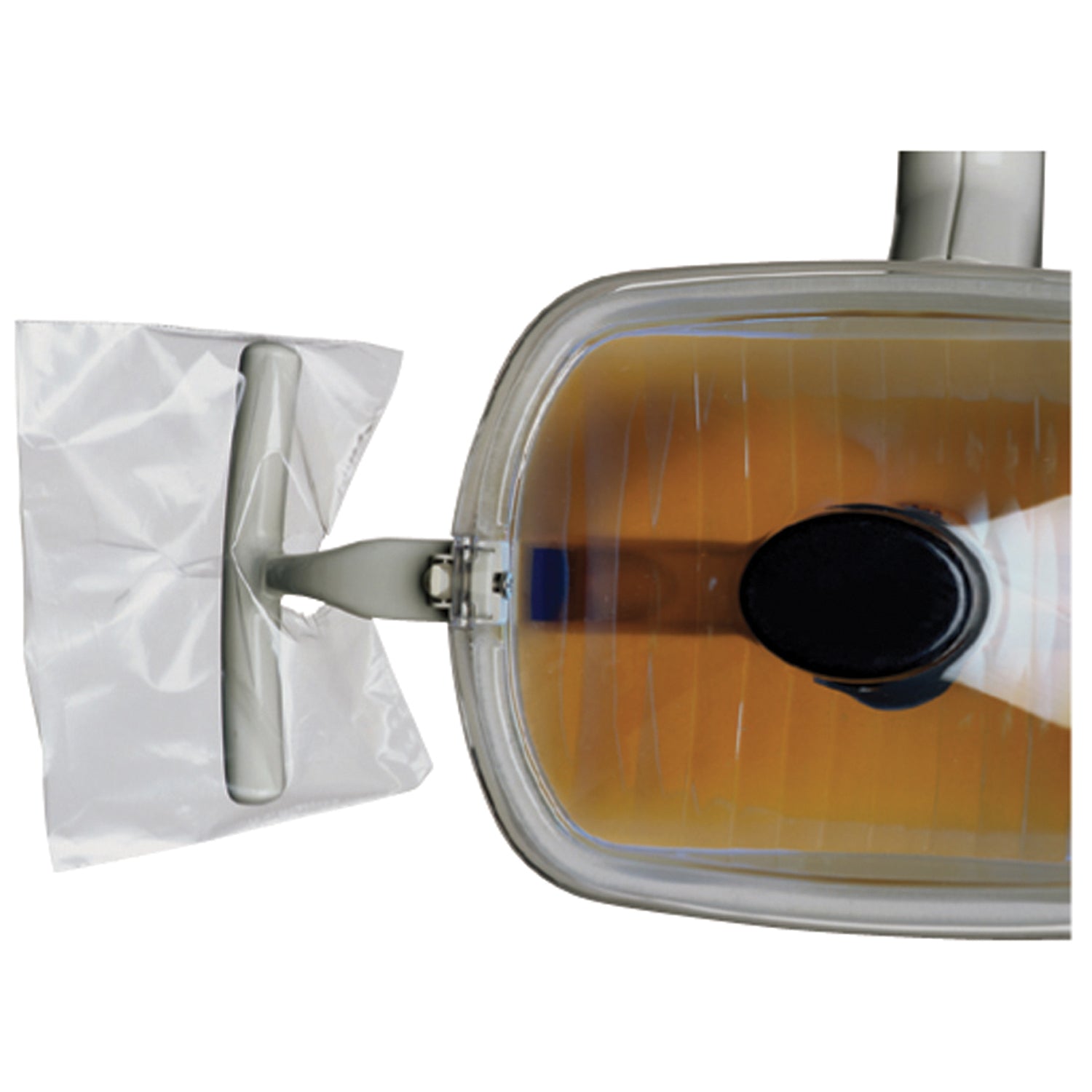 BF-5000 - Mydent - 輕量把手套 4" x 5.75" 透明,500 個/盒,盒裝