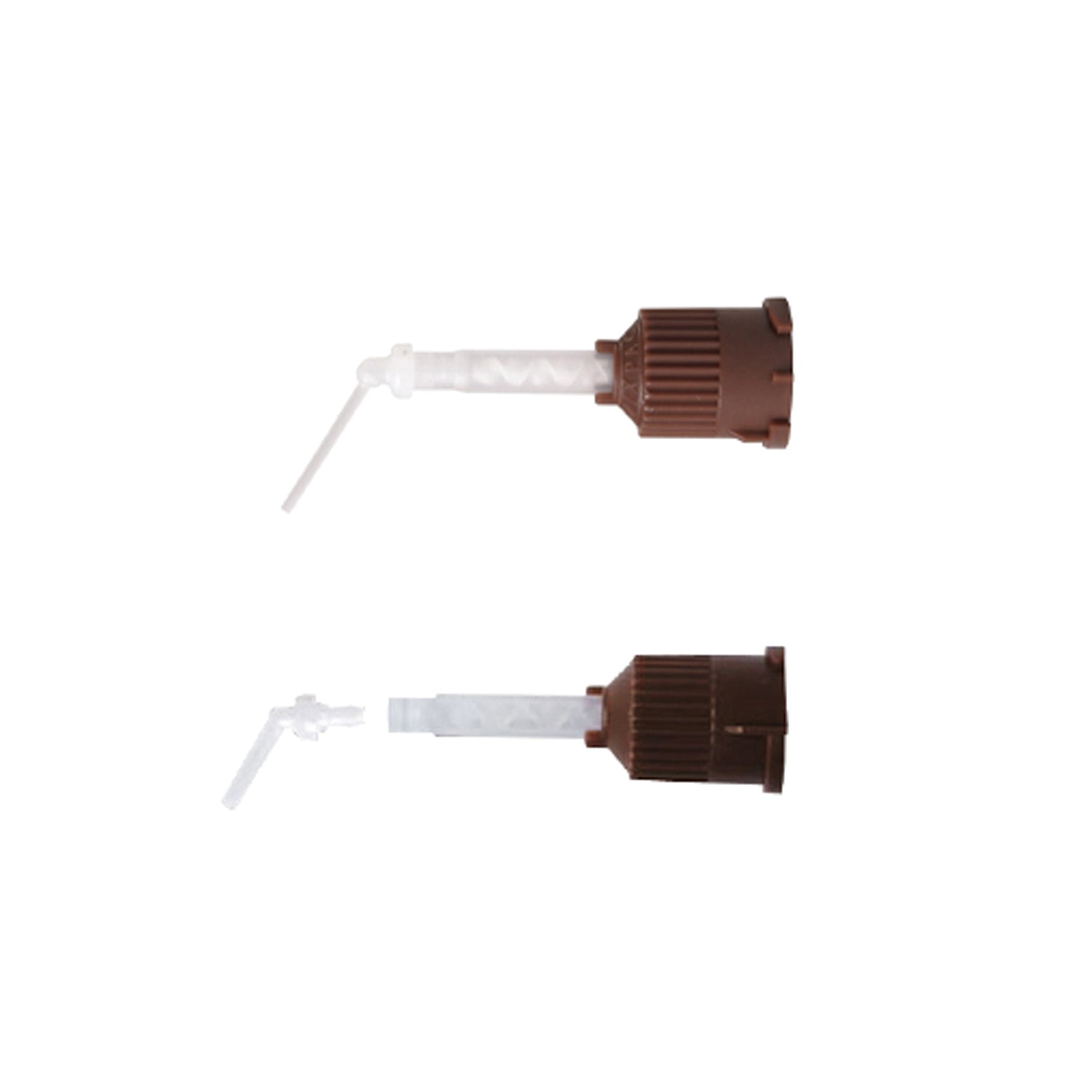 VP-8150T - Mydent - T-Mix HP Mixing Tips, Core Material, Brown + 25 X-Fine Clear Intra-Oral Tips, 25/bg , bg