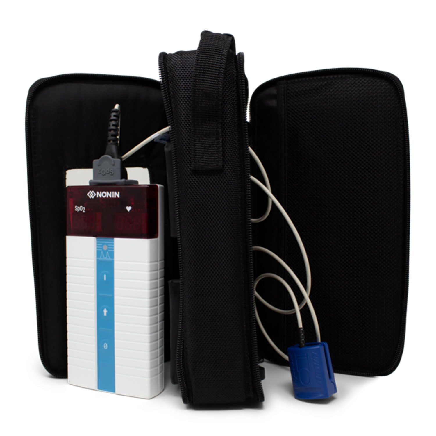 0810-000 - Nonin Medical, Inc. - Carrying Case, Black, Model 8500 (Continental US Only - including Alaska & Hawaii) , ea