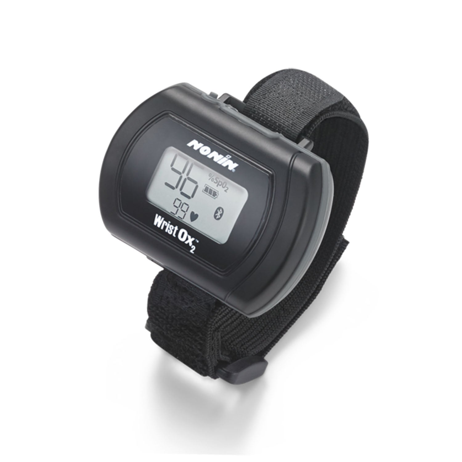 3150USB-0102 - Nonin Medical, Inc. - Include: (1) 3150USB WristOx2® Standard Assembly, (1) PureLight® 8000AA-WO2 Adult Finger Clip Reusable SpO2 Sensor, Two (2) AAA Alkaline Batteries, (1) Wrist Band, (1) Carrying Case (Continental US Only - including Al
