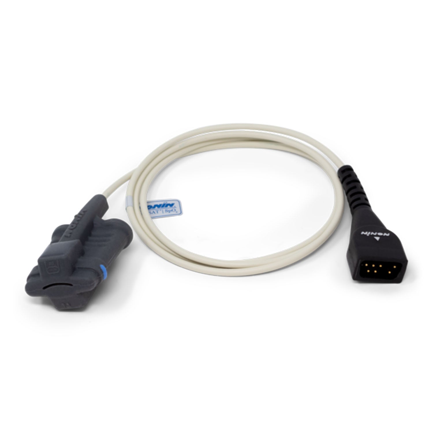6836-300 - Nonin Medical, Inc. - SpO2 Sensor, Soft, Reusable, Medium (3 meters), for use with 8000SM-3 (Continental US Only - including Alaska & Hawaii) , ea