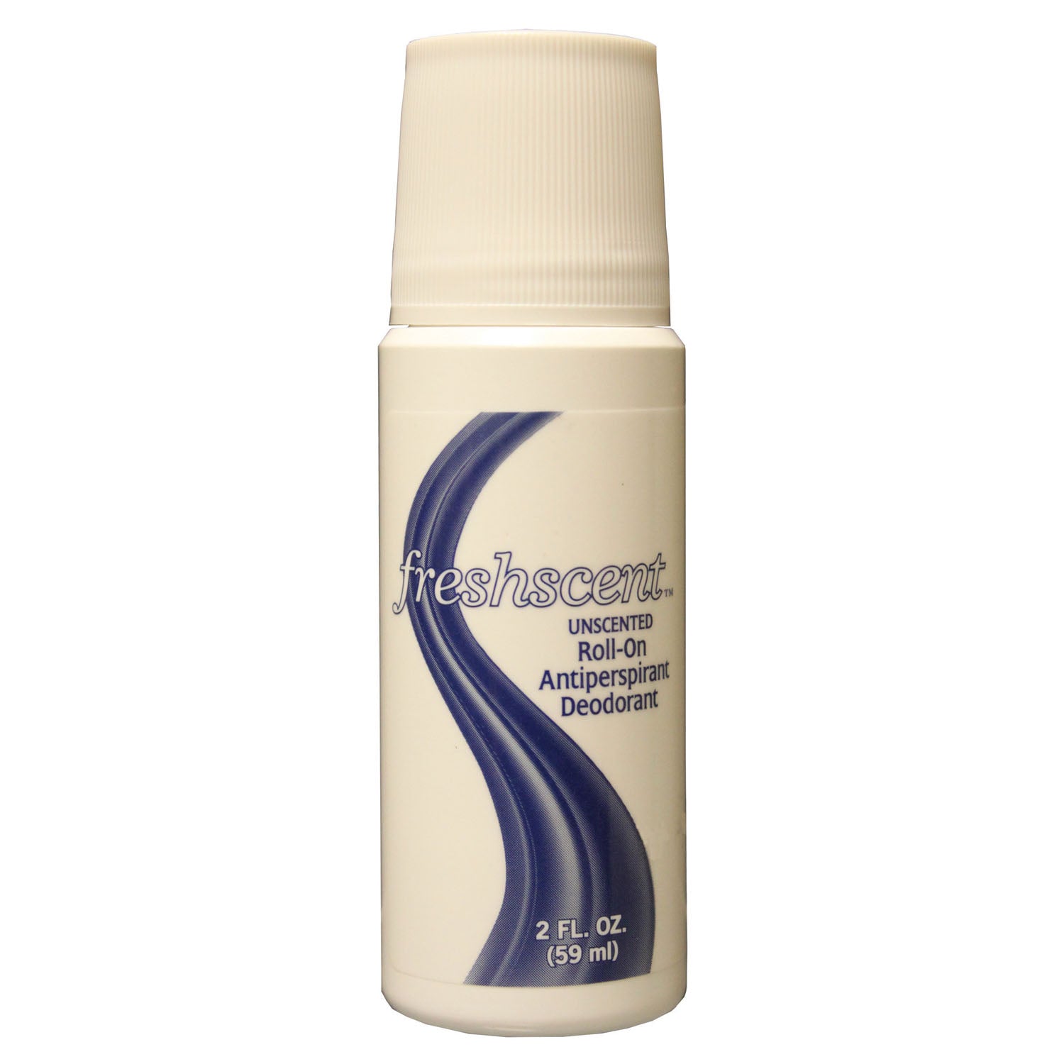 D20 - New World Imports - Anti-Perspirant Roll-On Deodorant, 2 oz White Bottle, Alcohol Free, Unscented, 96/cs (Made in USA) , cs