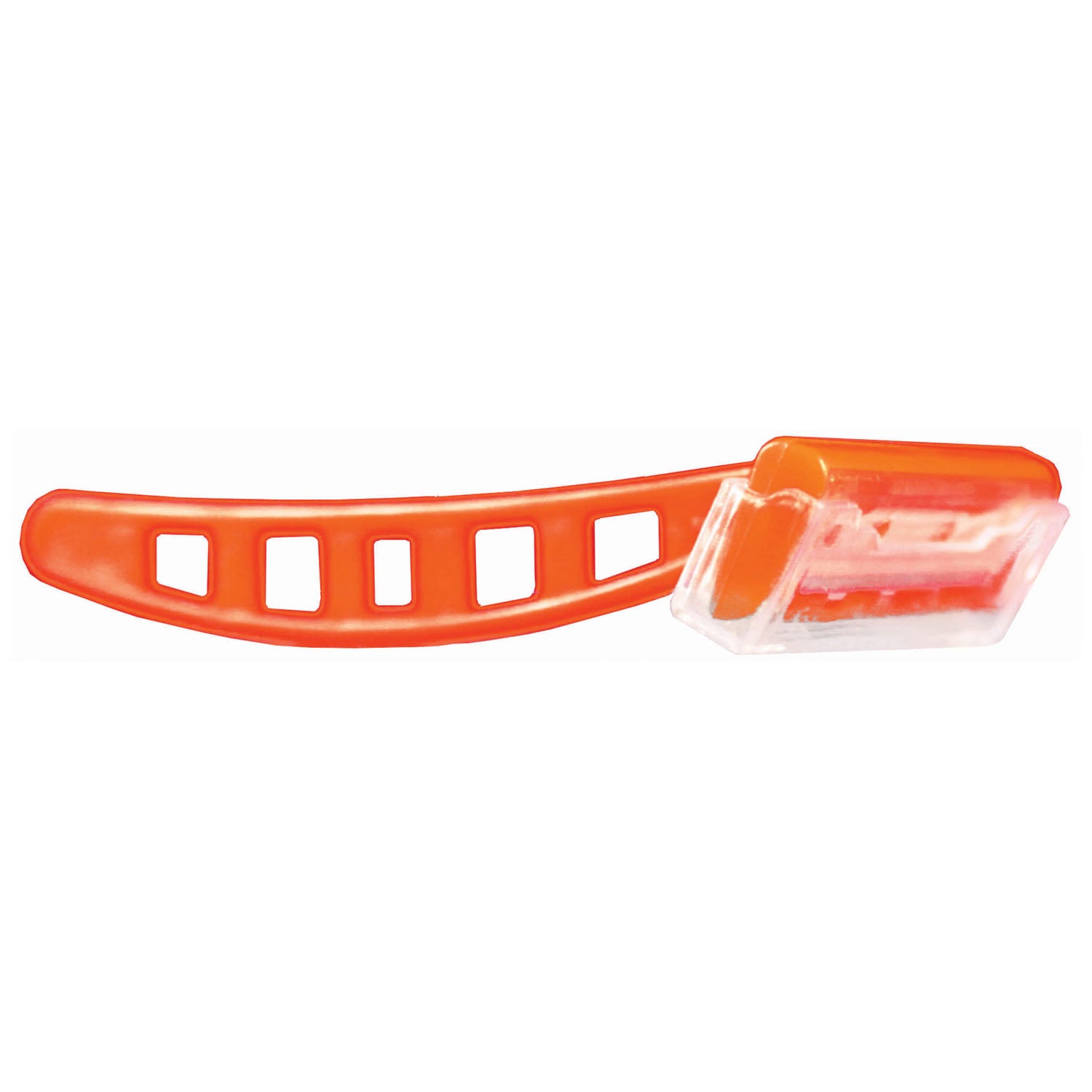 RAZSH - Importaciones del Nuevo Mundo - Maquinilla de afeitar de seguridad, tapa transparente, mango naranja, 500/caja, 2 cajas/caja (60 cajas/plt), caja
