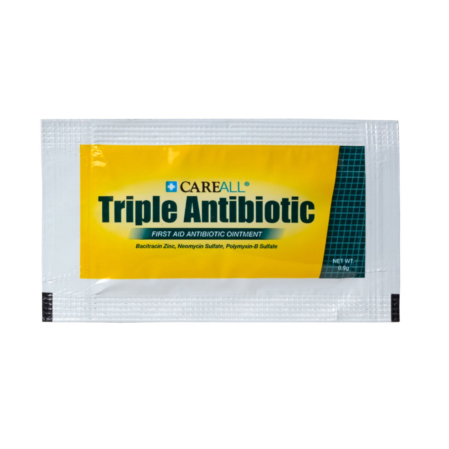 TAOP925 - New World Imports - Ungüento antibiótico triple, paquete de un solo uso, 0,9 g, comparado con los ingredientes activos de Neosporin®, 25/caja, 36 cajas/caja (no disponible para la venta en Canadá), caja