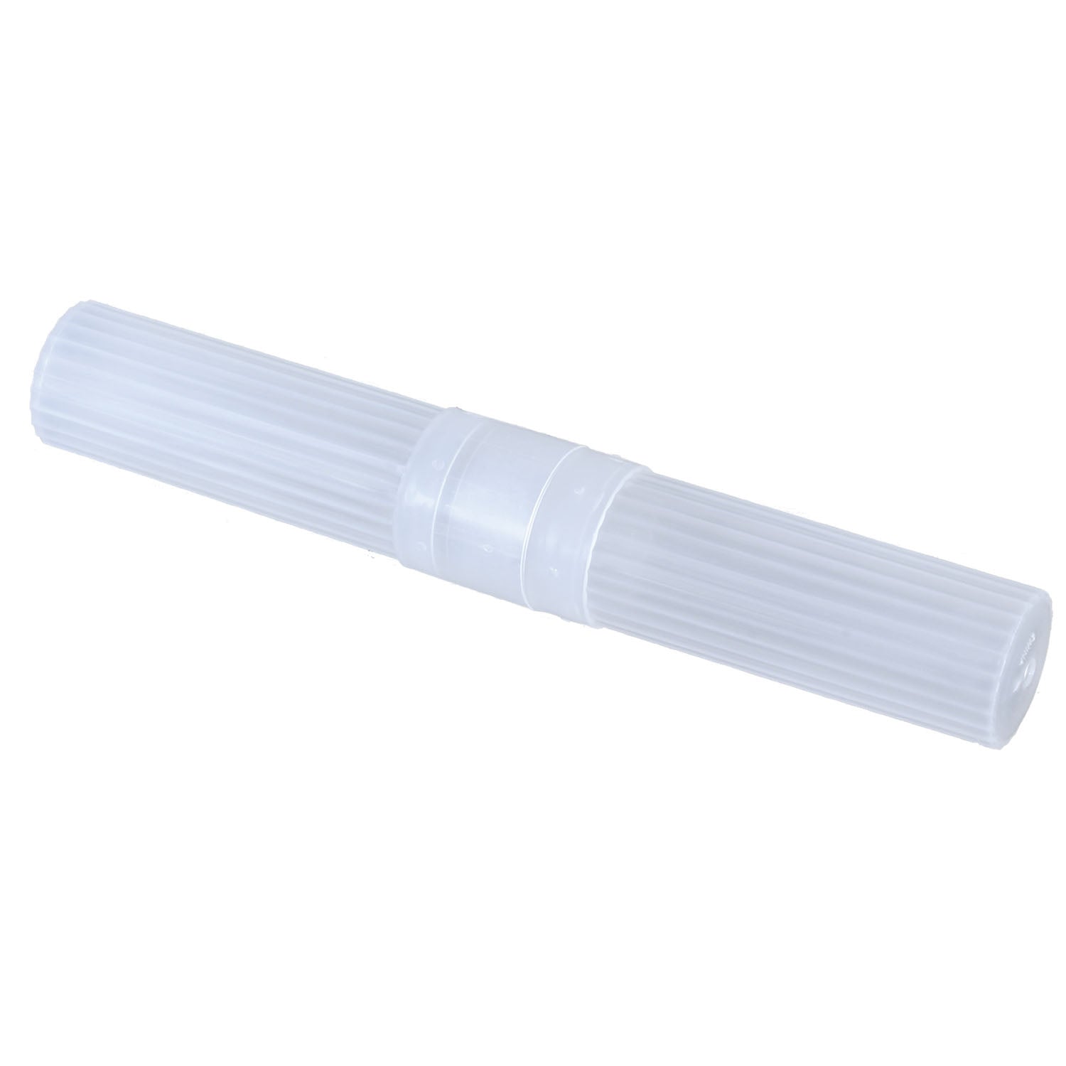 TBHLDR - Importaciones del Nuevo Mundo - Portacepillos cilíndrico transparente (2 piezas), para cepillos de dientes de 18 cm de largo, 100 unidades (80 unidades/caja)