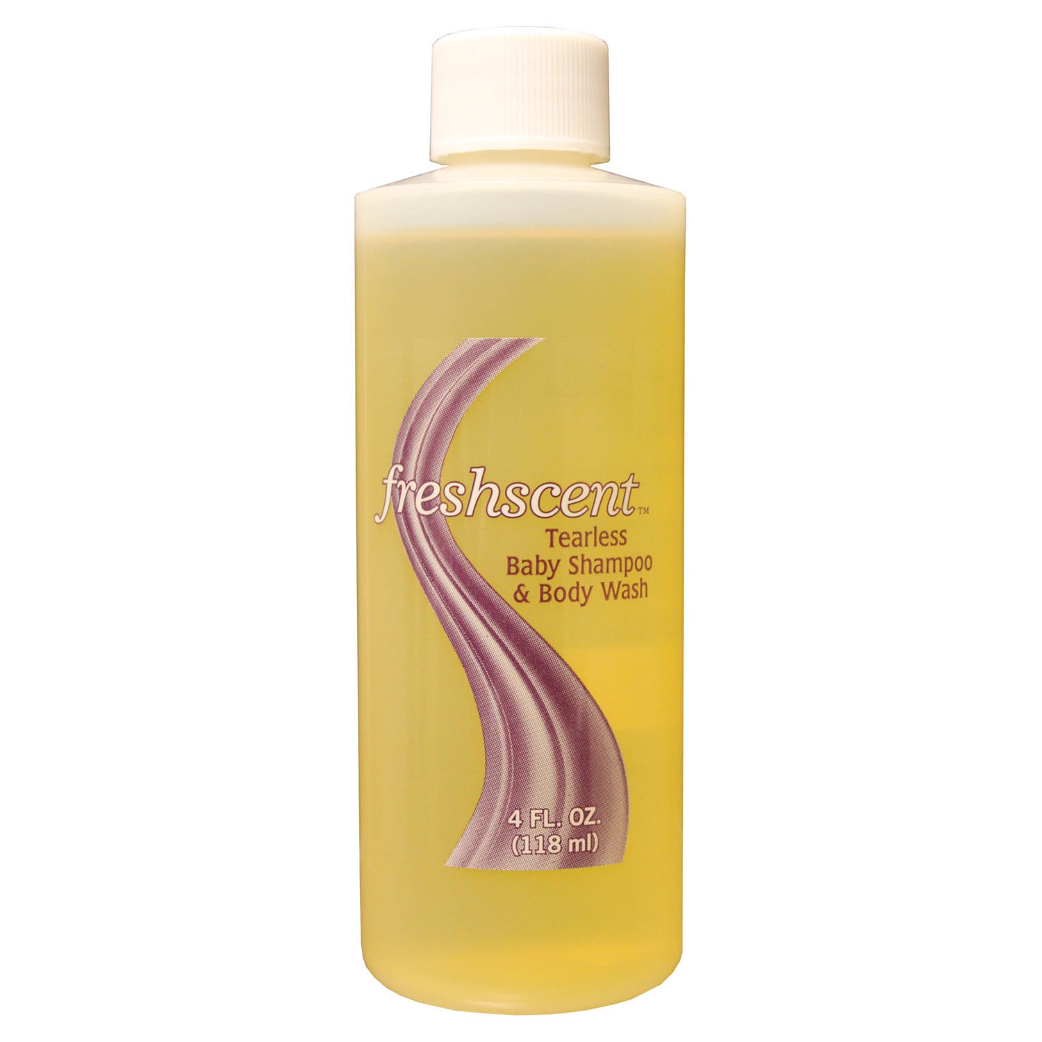 TS4 - New World Imports - Champú y gel de baño para bebés sin lágrimas, 4 oz, 60/caja (Hecho en EE. UU.), caja