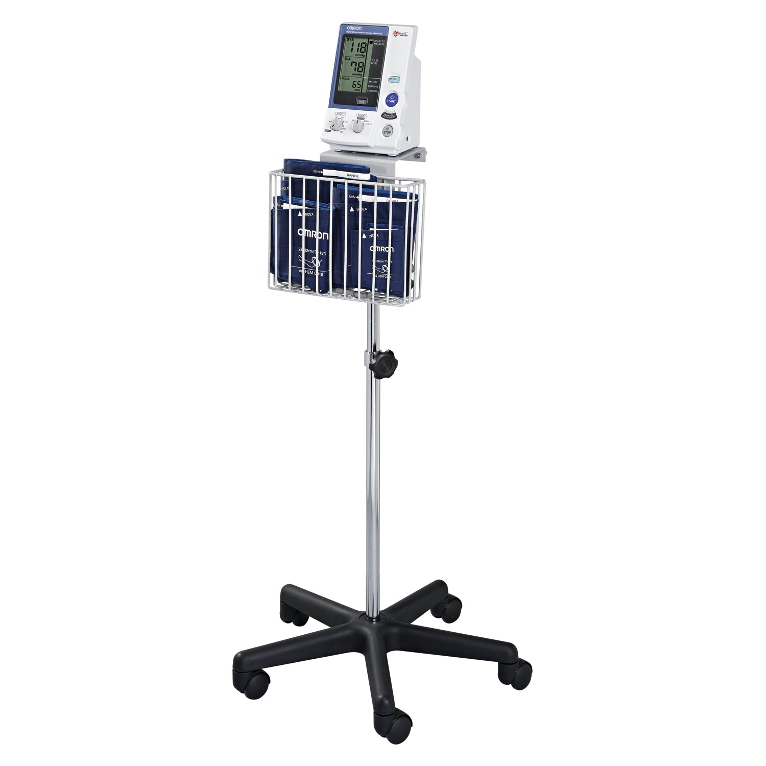 HEM-907-PKIT - Omron Healthcare, Inc. - Montaje en poste para unidad de presión arterial HEM-907 y 907XL (solo EE. UU.), c/u