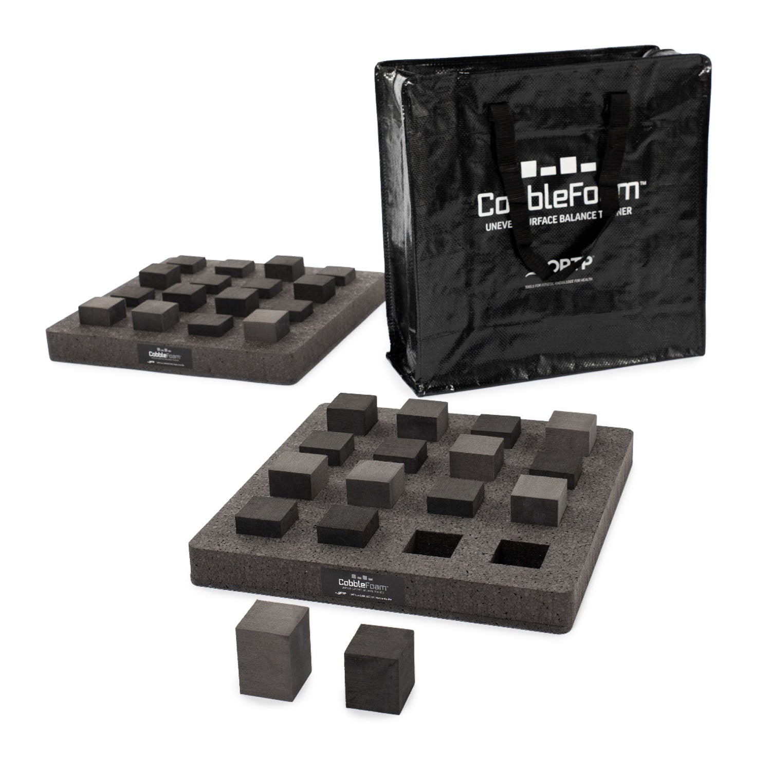 500 - OPTP - CobbleFoam™ 不平整表面平衡訓練器套裝(產品不得在任何第三方線上商店或網站(例如亞馬遜、沃爾瑪等)上銷售),每套
