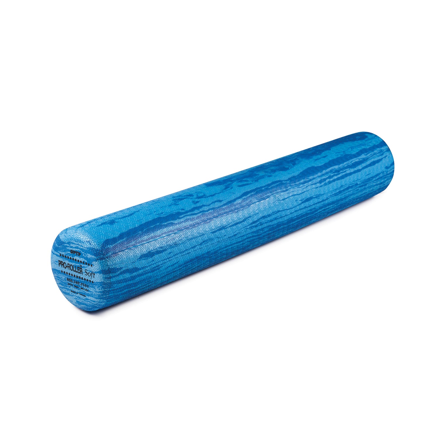 PSFR36B - OPTP - Rodillo de espuma, redondo, 36" x 6", mármol azul, suave (10/caja, 5 cajas/paquete) (Los productos no se pueden vender en ninguna tienda o sitio en línea de terceros, como Amazon, Walmart, etc.) , c/u