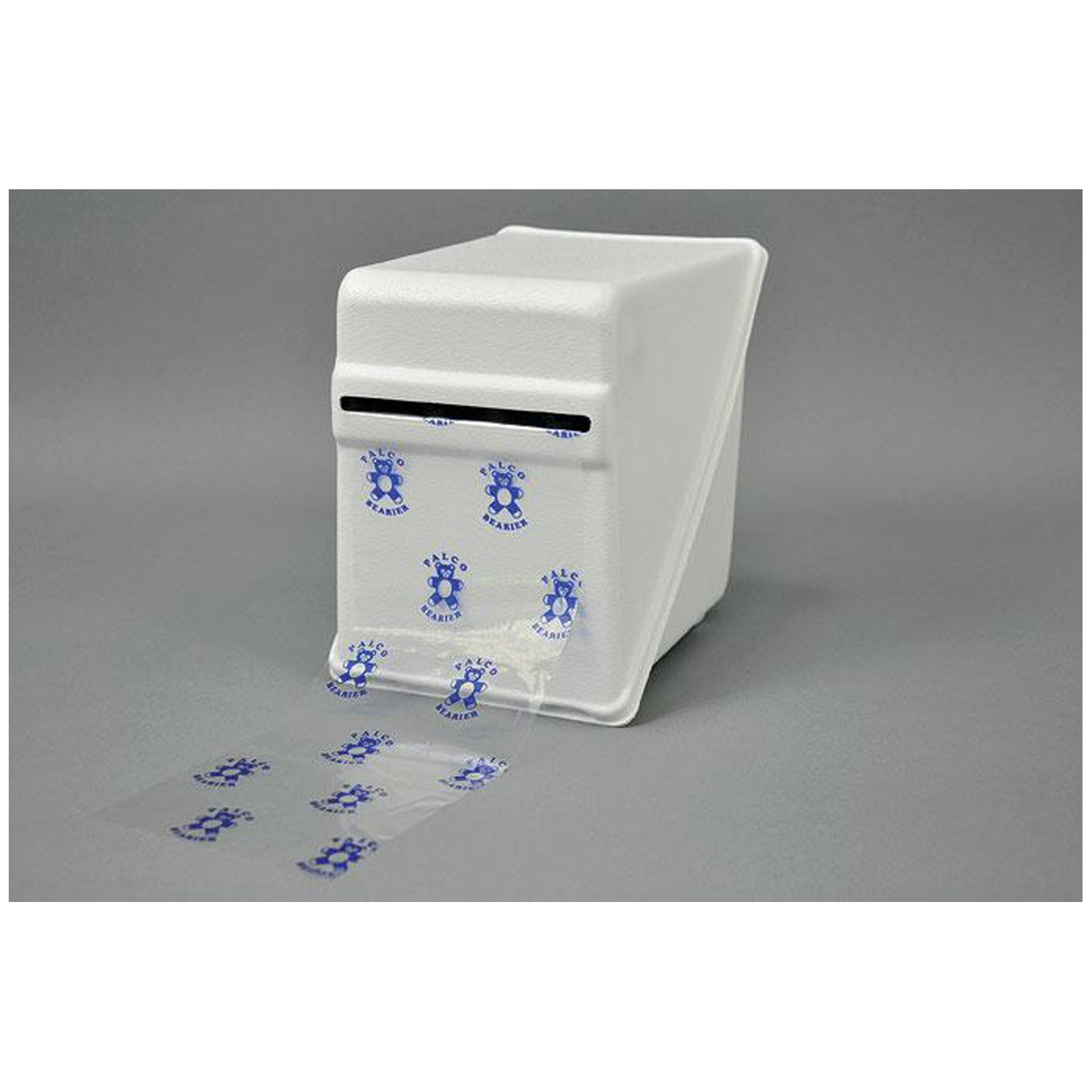 1855 - Palmero - Barrier Film Dispenser, 7 ¼” L x 5-¼” W x 7” H, White Polystyrene (Fits 4” x 6” Film) (US SALES ONLY) , ea