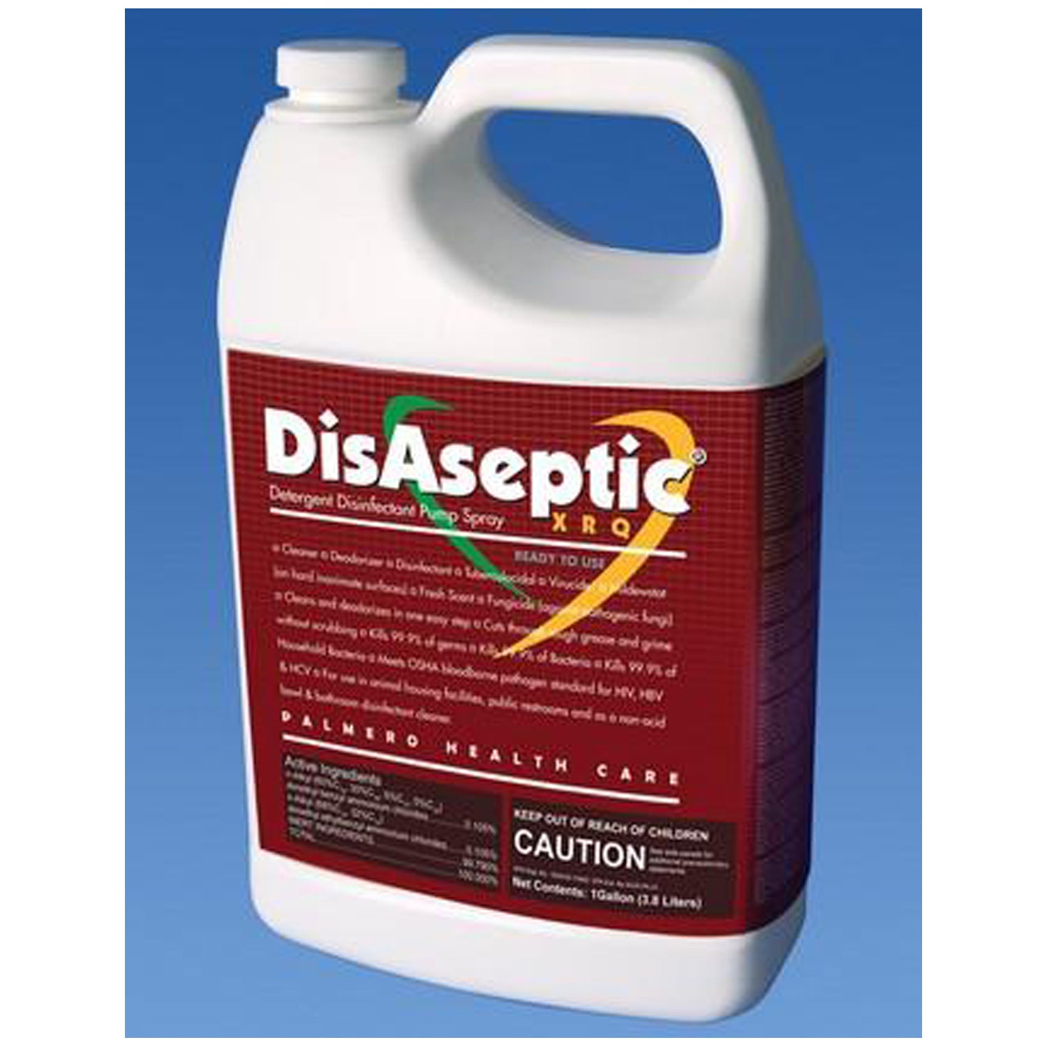 3504 - Palmero - Disaseptic XRQ Bulk Refill, Gallon, 4/cs (US SALES ONLY) , cs