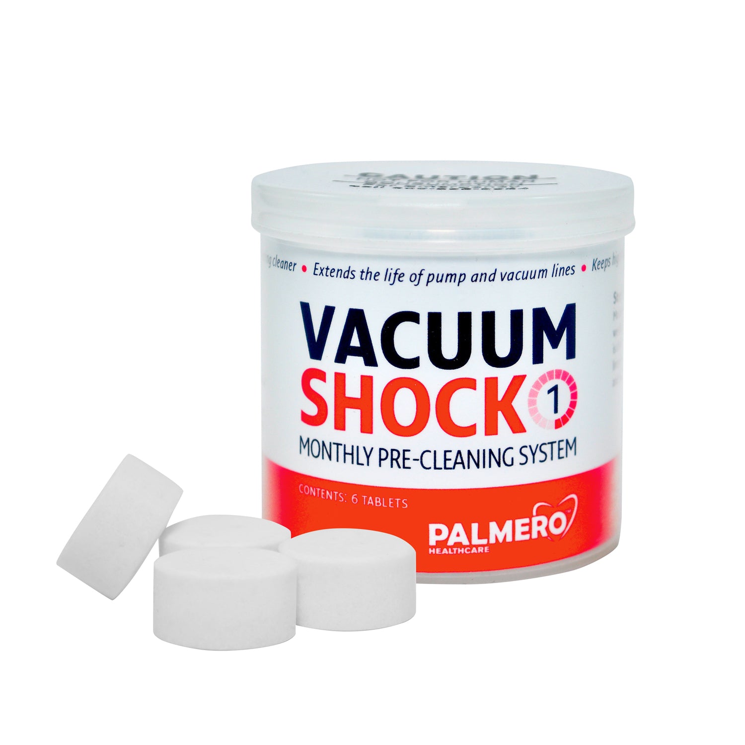 3546 - Palmero - Vacuum Shock, 6 tablets/jr (US SALES ONLY) , jr