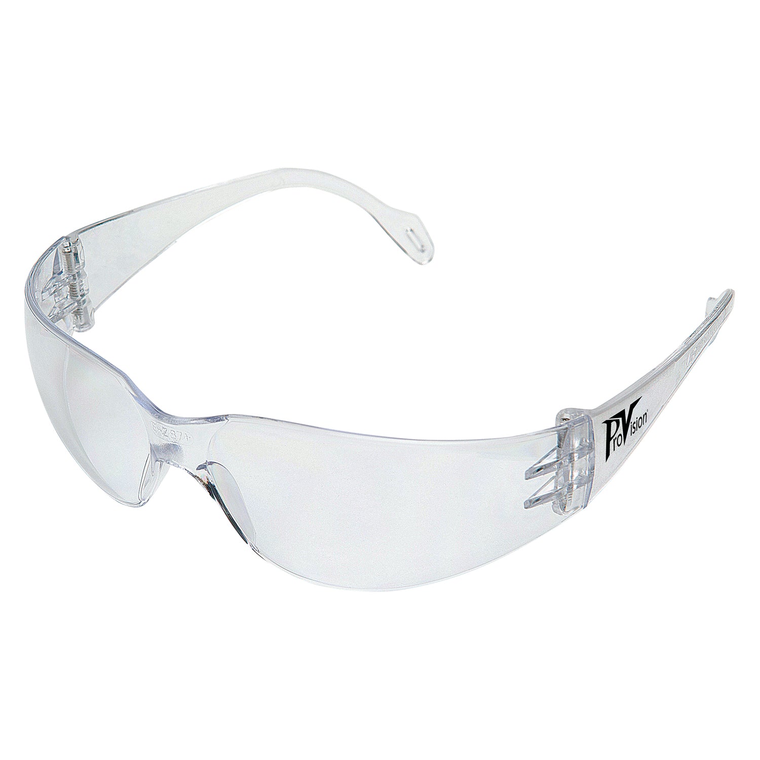 3601C - Palmero - Safety Glasses, Clear Frame/Clear Lens. Full size, 12/cs (US SALES ONLY) , cs