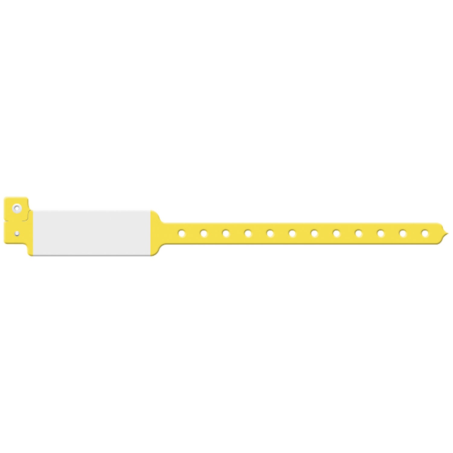 126 - Medical ID Solutions - Wristband, Adult/ Pediatric, Imprinter Vinyl, Yellow, 500/bx , bx