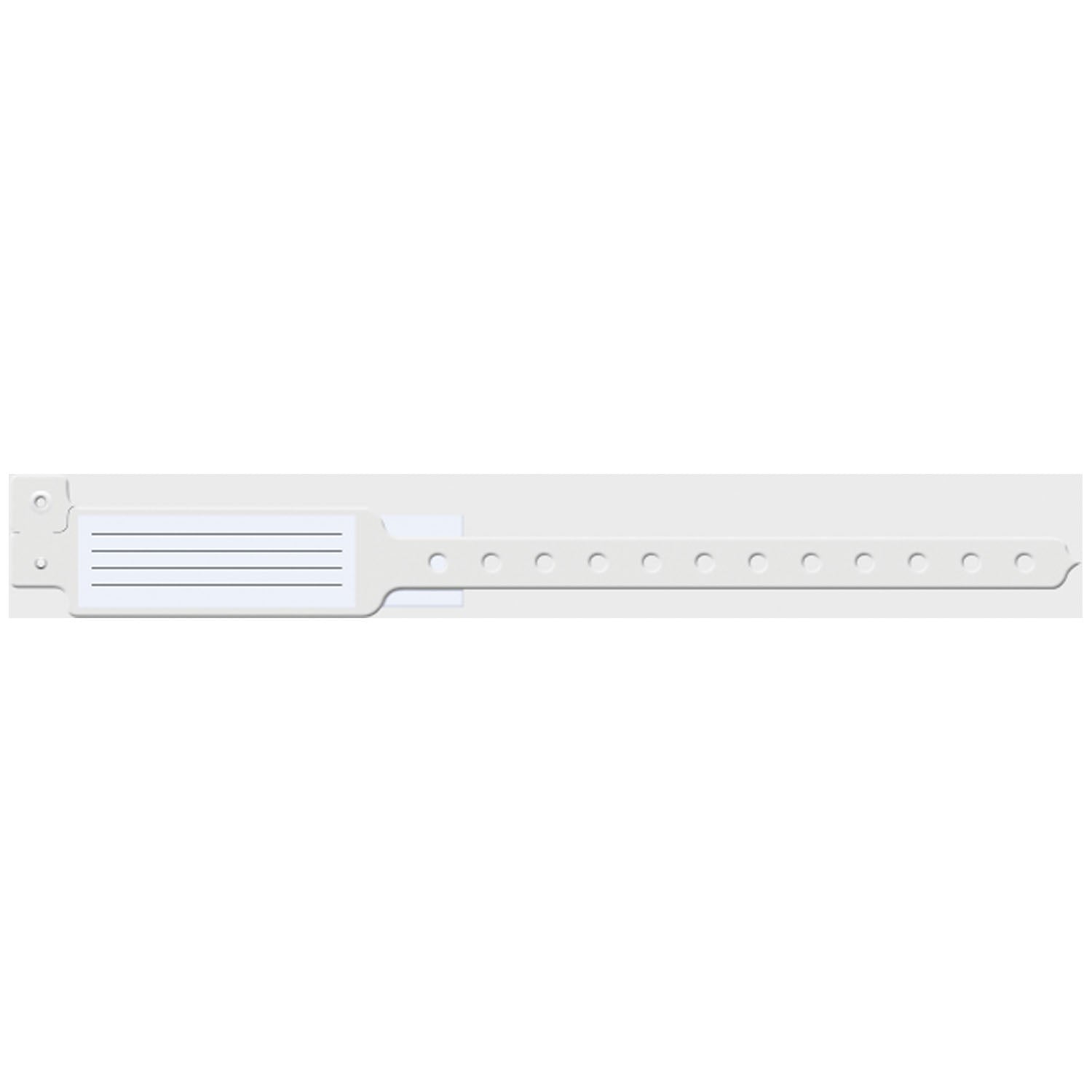 140 - Medical ID Solutions - Wristband, Adult/ Pediatric, 10", Insert Vinyl, Clear, 250/bx , bx