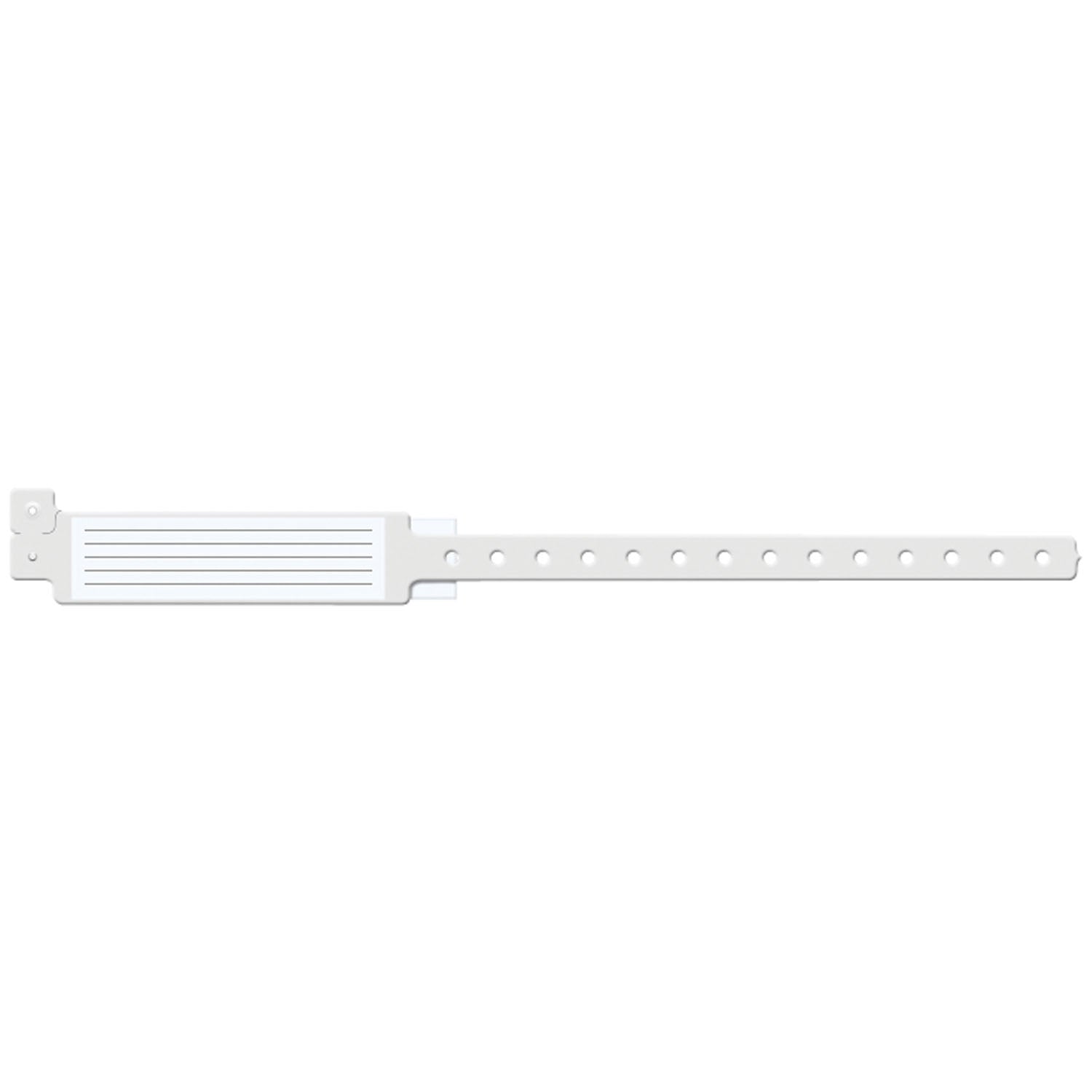 240C - Medical ID Solutions - Wristband, Adult, 12", Insert Vinyl, Custom Printed, Clear, 250/bx , bx