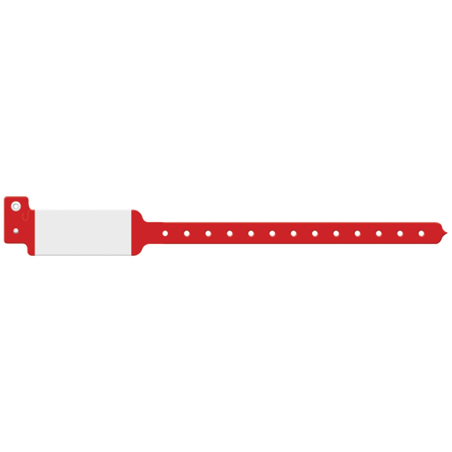 3124 - Medical ID Solutions - Wristband, Adult/ Pediatric, Imprinter Tri-Laminate, Red, 500/bx , bx