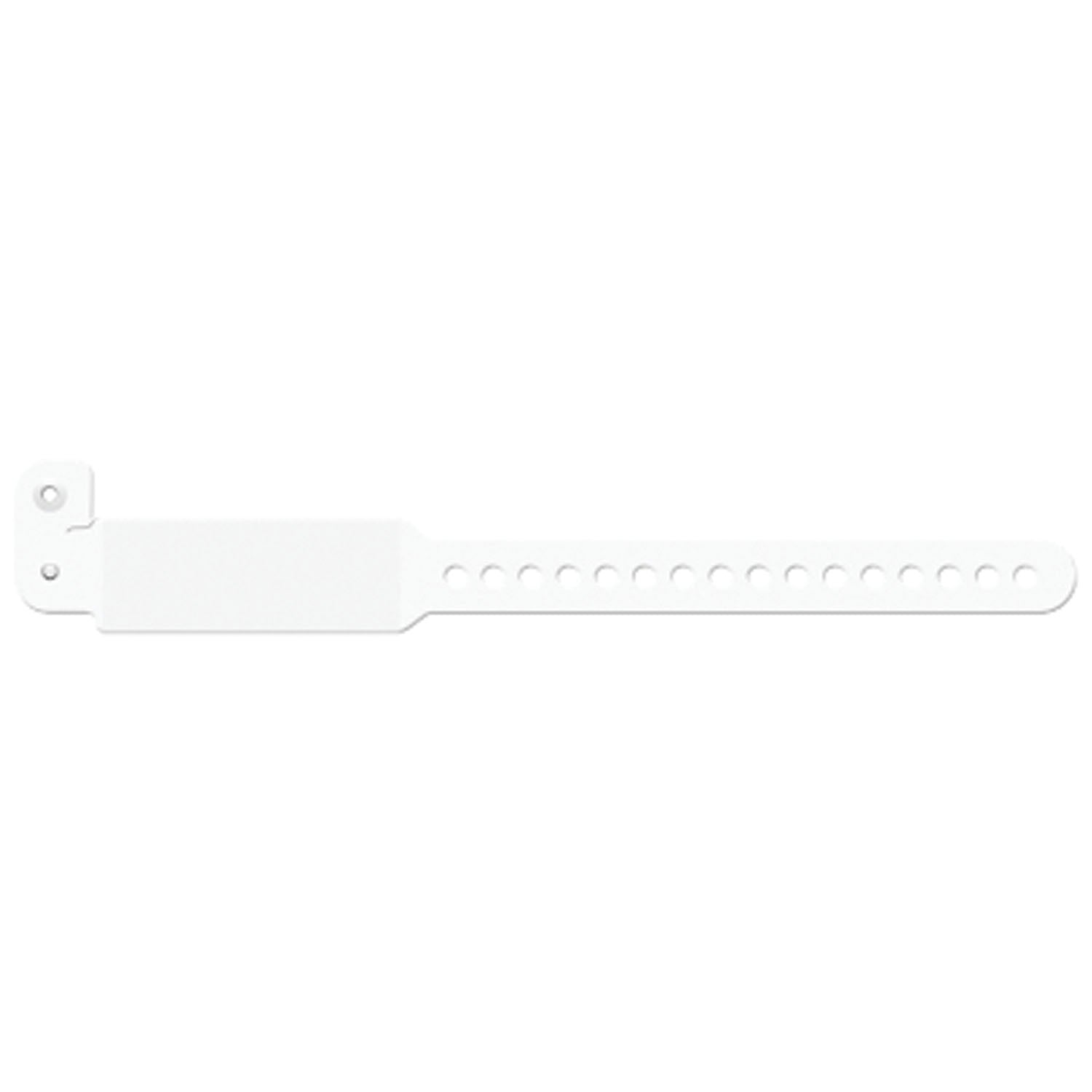 3321C - Medical ID Solutions - Wristband, Infant, Imprinter Tri-Laminate, Custom Printed, White, 250/bx , bx