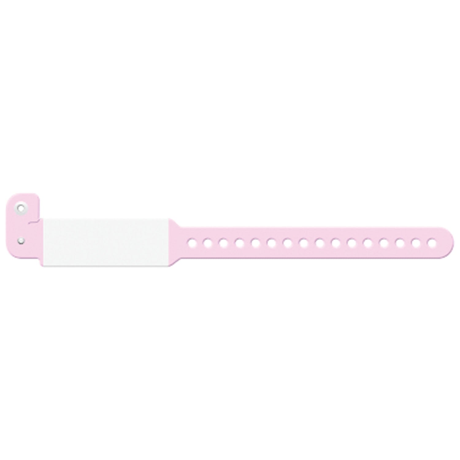 3323C - Medical ID Solutions - Wristband, Infant, Imprinter Tri-Laminate, Custom Printed, Pink, 250/bx , bx