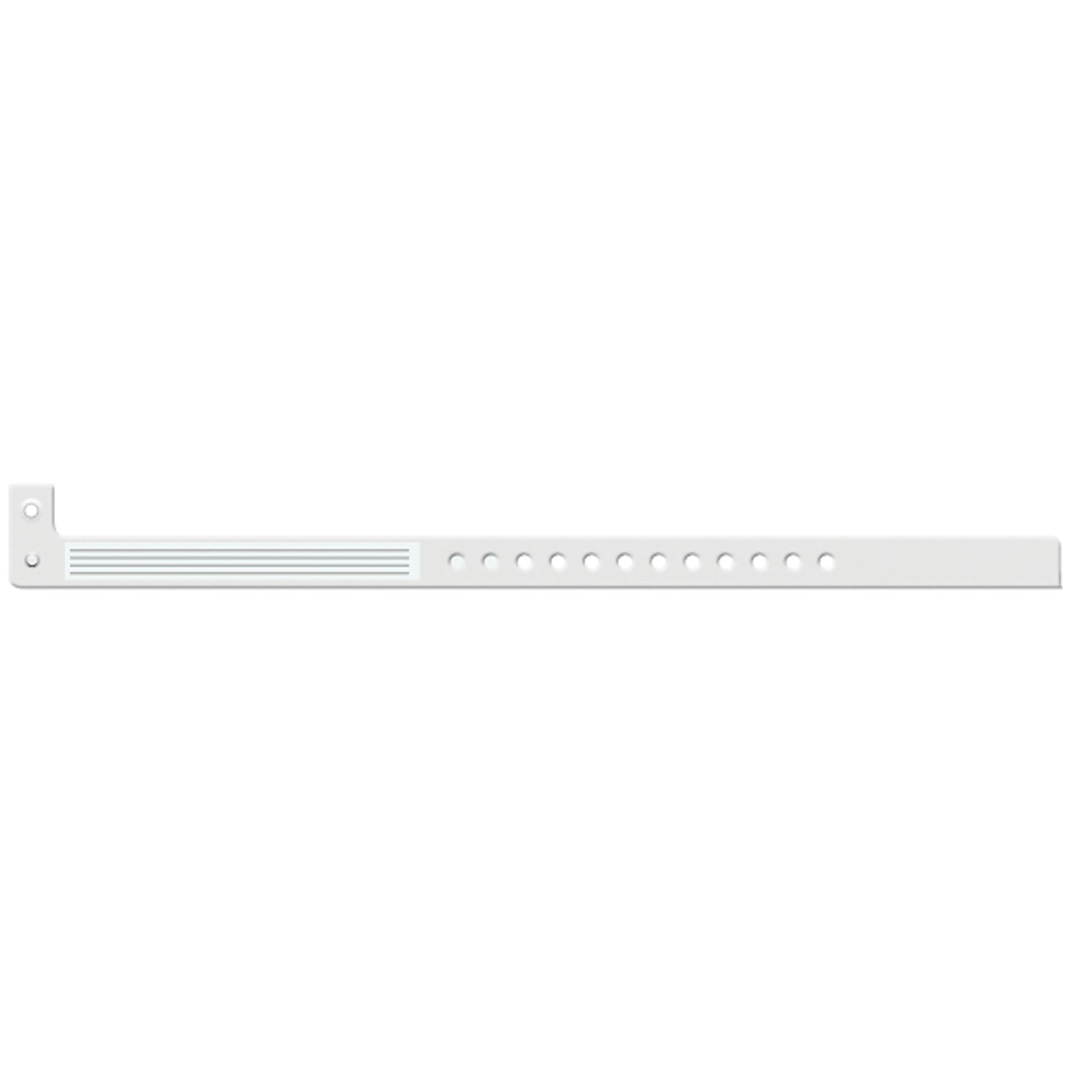 440 - Medical ID Solutions - Wristband, L-Shape, Insert Vinyl, Clear, 500/bx , bx
