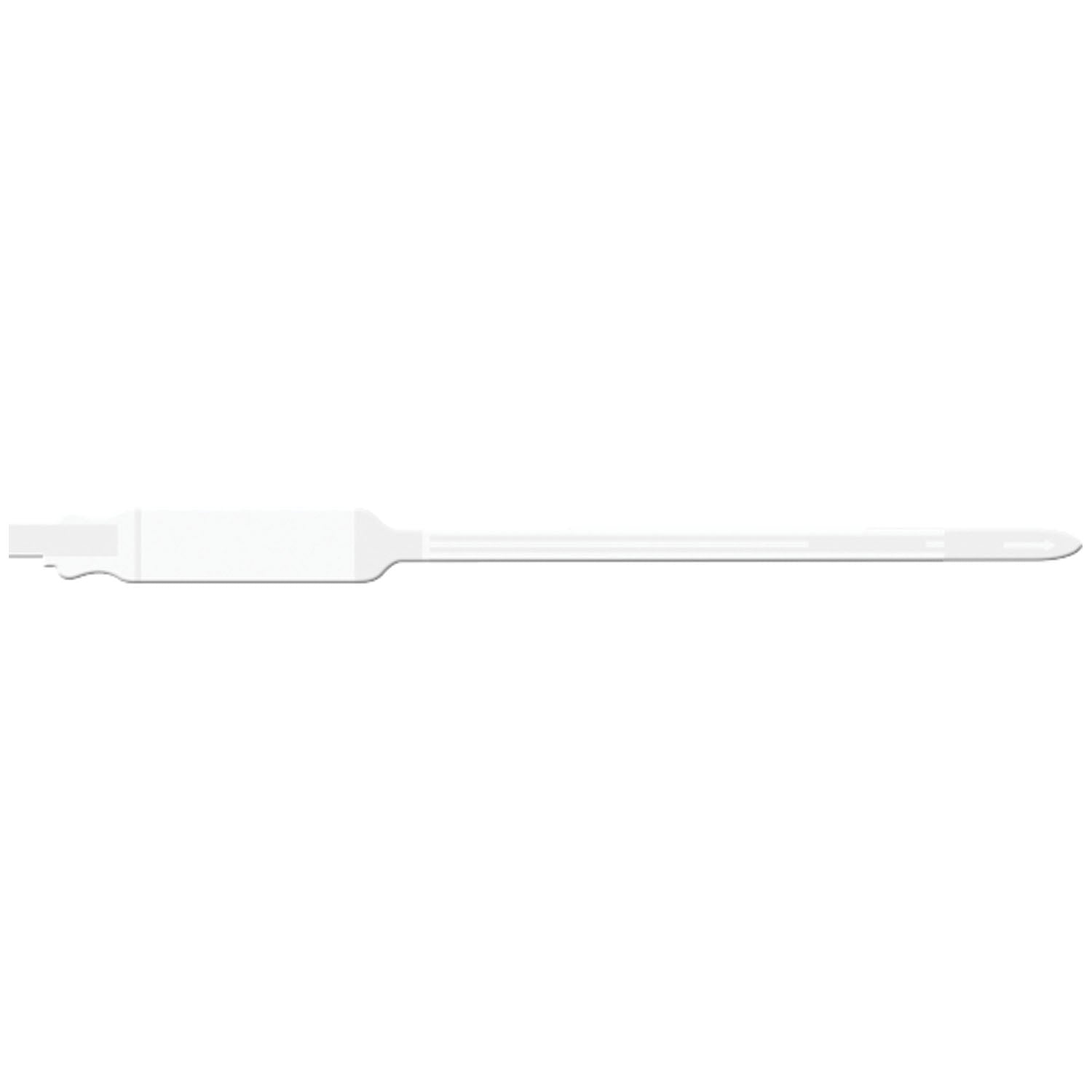 7101C - Soluciones de identificación médica - Pulsera para adultos/niños, autoadhesiva, con impresión personalizada, blanca, 250 unidades por caja