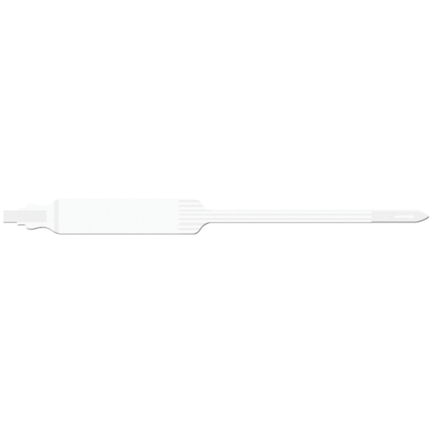 7421 - Medical ID Solutions - Wristband, Adult, Extra Wide, Imprinter Tri-Laminate, Self Adhesion, White, 250/bx , bx