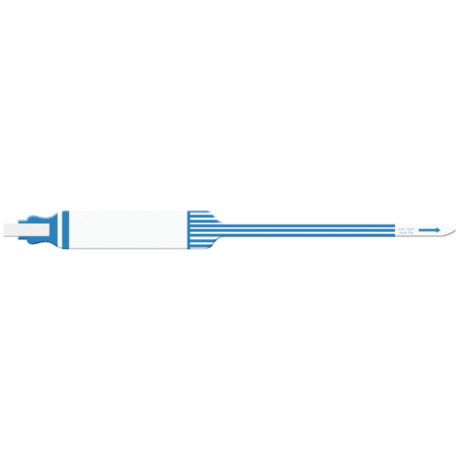 7422 - Medical ID Solutions - Wristband, Adult, Extra Wide, Imprinter Tri-Laminate, Self Adhesion, Blue, 250/bx , bx