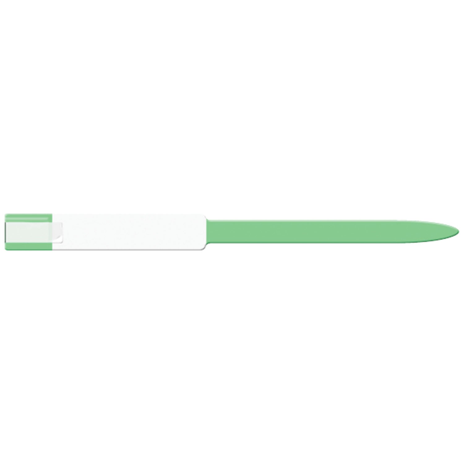8223C - Medical ID Solutions - Wristband, Adult, Imprinter, Self Adhesion, Soft Vinyl, Custom Printed, Green, 250/bx , bx