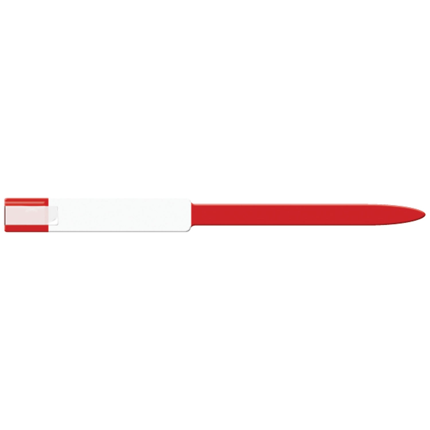 8224 - Medical ID Solutions - Wristband, Adult, Imprinter, Self Adhesion, Soft Vinyl, Red, 250/bx , bx