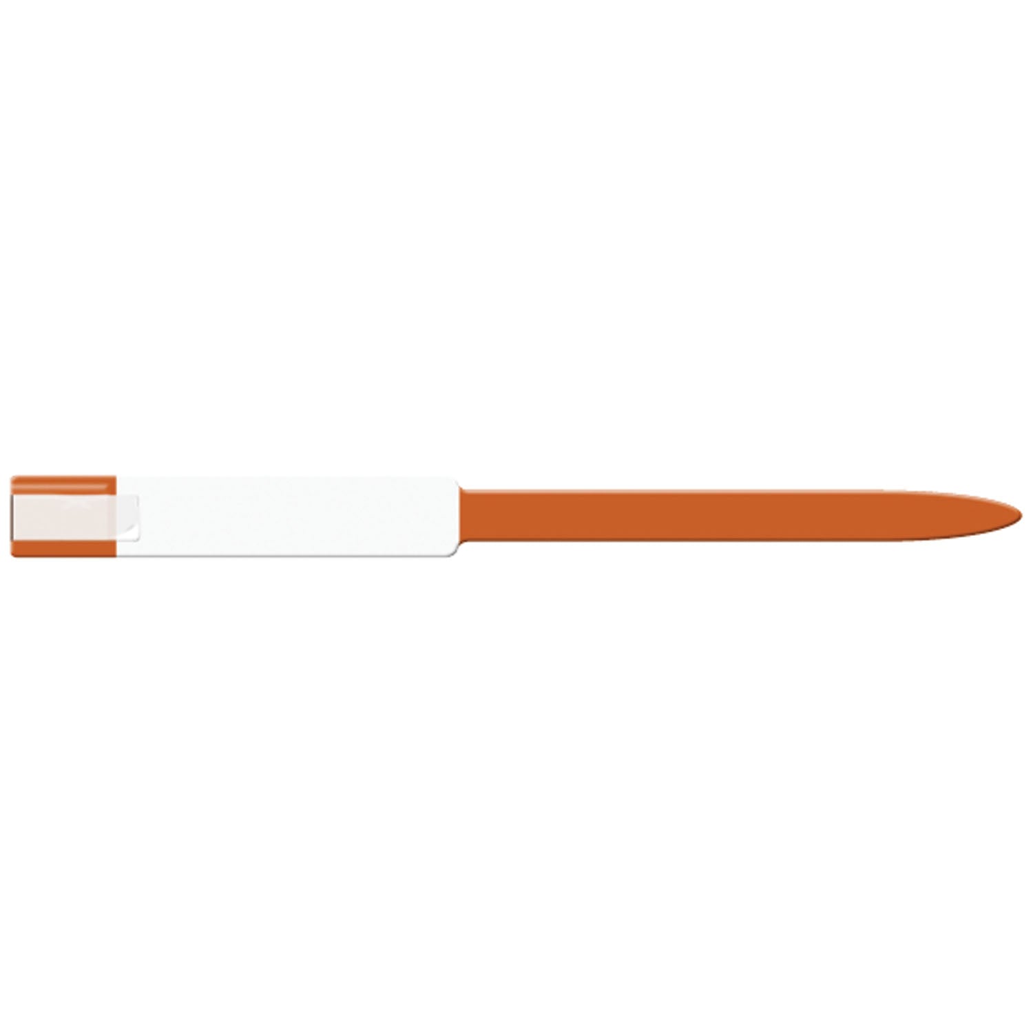 8225 - Medical ID Solutions - Wristband, Adult, Imprinter, Self Adhesion, Soft Vinyl, Orange, 250/bx , bx