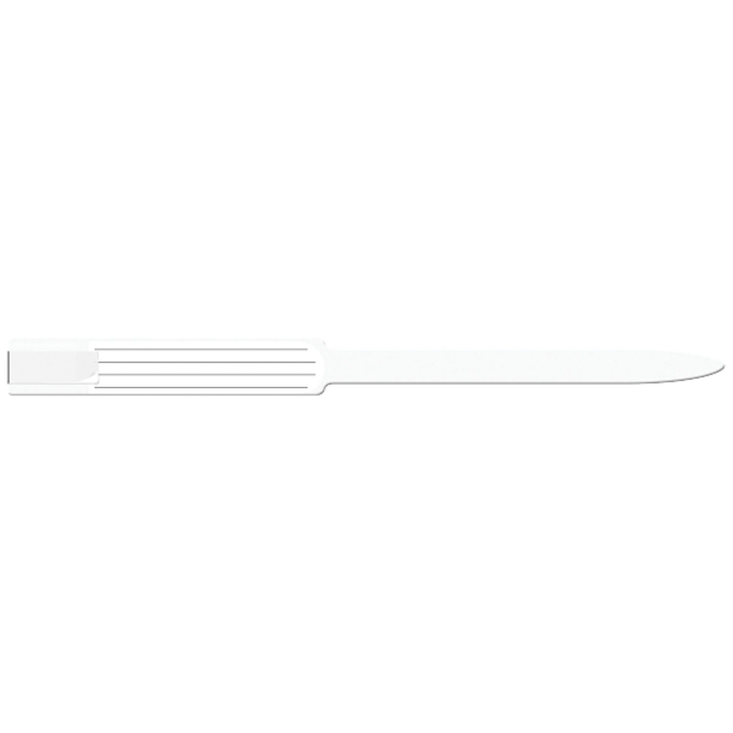 8241C - Medical ID Solutions - Wristband, Adult, Insert, Self Adhesion, Soft Vinyl, Custom Printed, White, 250/bx , bx