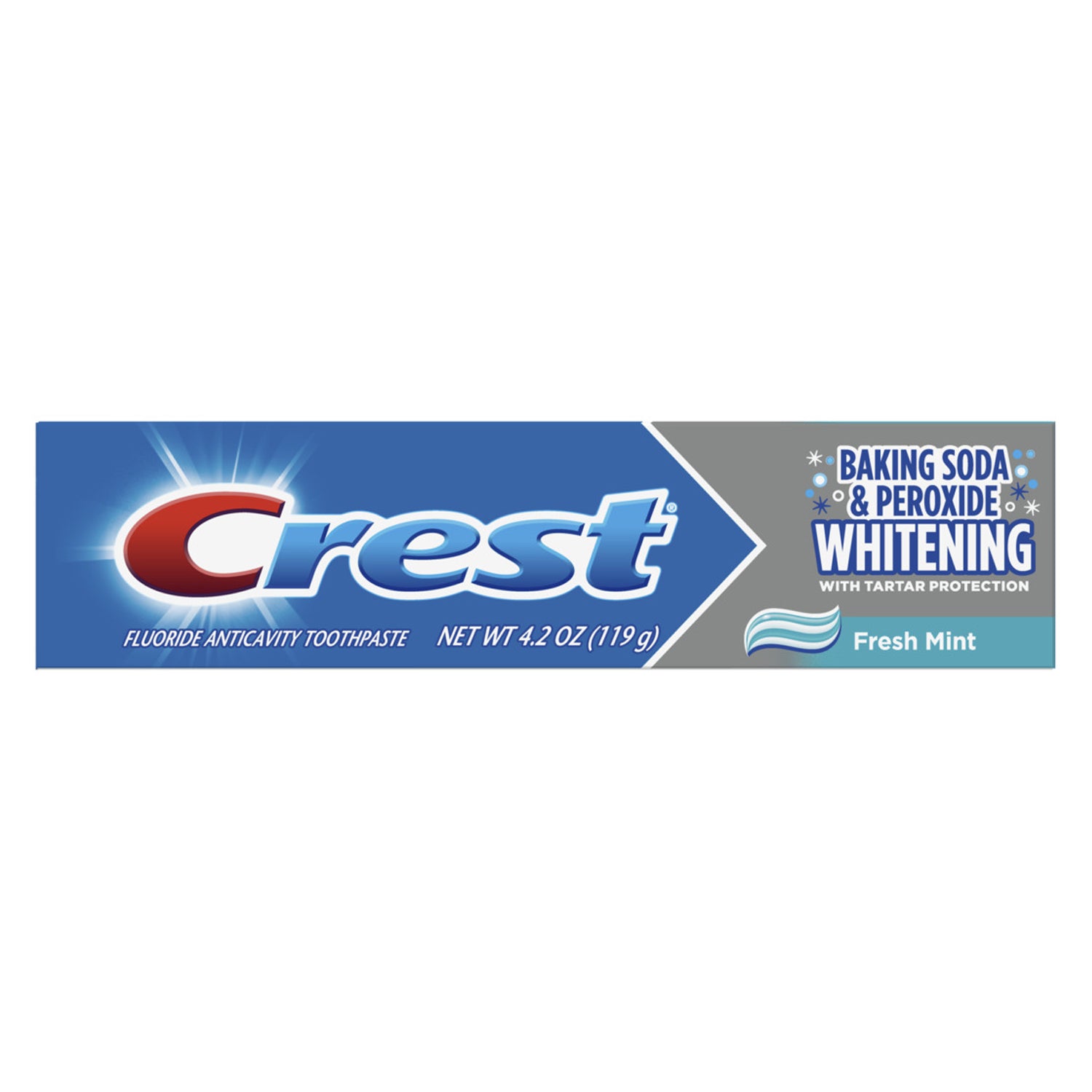 3700051306 - Procter & Gamble Distributing LLC - Crest Baking Soda & Peroxide Whitening Toothpaste, 4.2oz, 24/cs (140 cs/plt) , cs