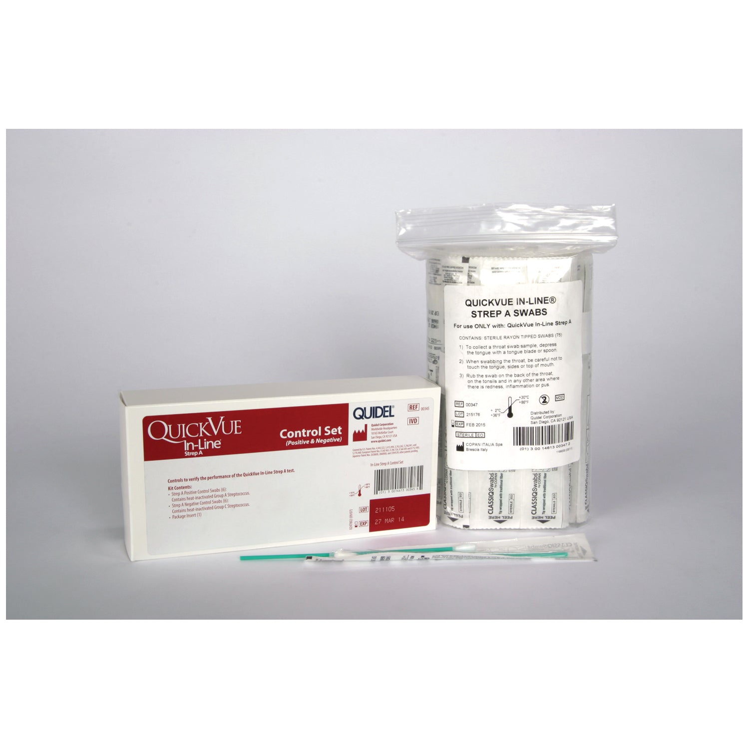 0345 - Quidel Corporation - Strep A Liquid Controls (Minimum Expiry Lead is 120 days) (Continental US Only - including Alaska & Hawaii) , ea