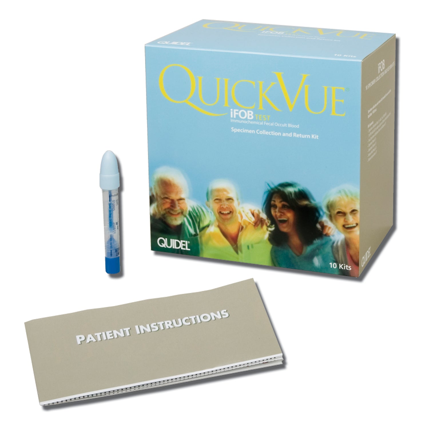 20196 - Quidel Corporation - Kits de recolección de muestras QuickVue iFOB (solo EE. UU. continentales, incluidos Alaska y Hawái), kt