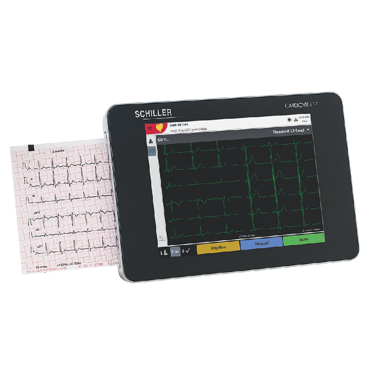0A.106000 - Schiller Americas, Inc. - Cardiovit FT-1 ECG w/ Interpretation Software (DROP SHIP ONLY) ($100 Minimum Order Requirement or customer will be charged $30 min order fee) (Not allowed to be sold to Hospitals within Canada) (Not available for Dro