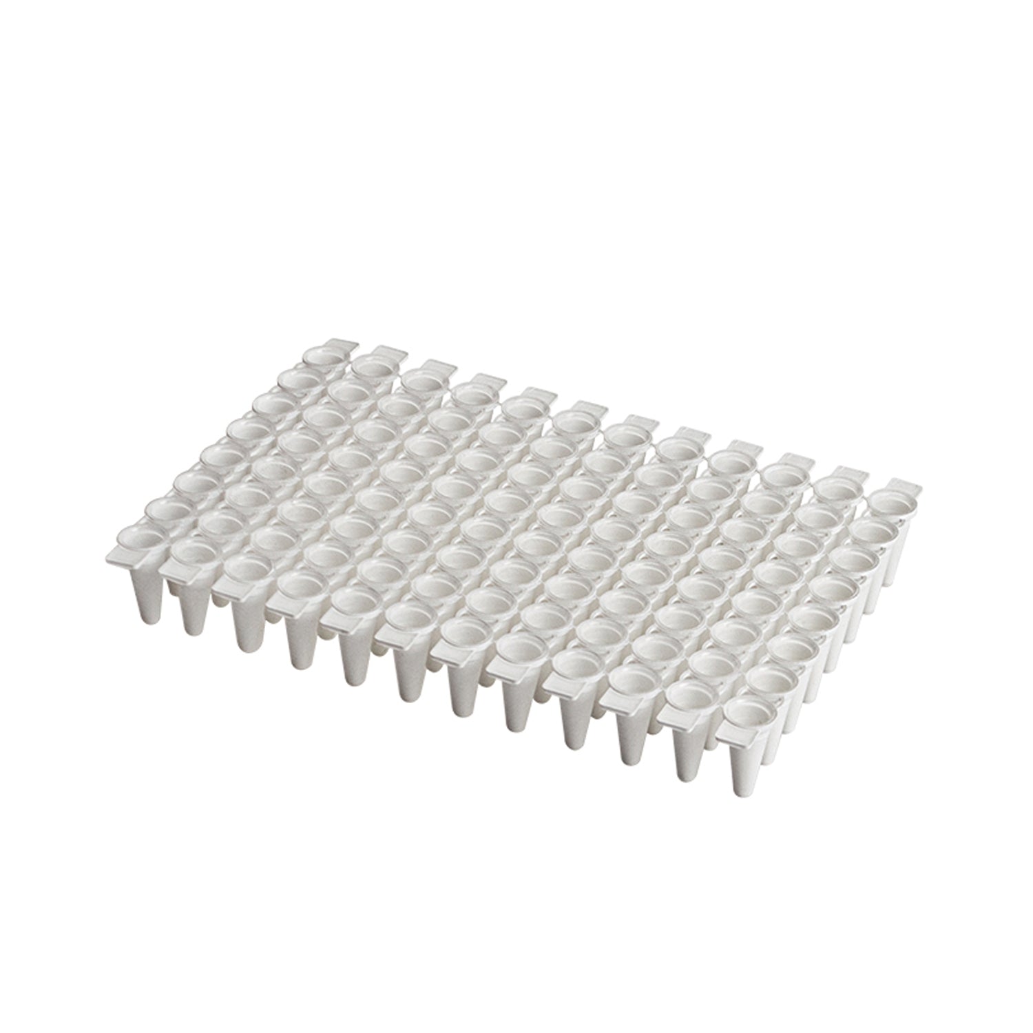 T320-96W - Simport Scientific - PCR Plate, 96 Well, White, Non-Sterile, 10/bg, 10 bg/cs , cs