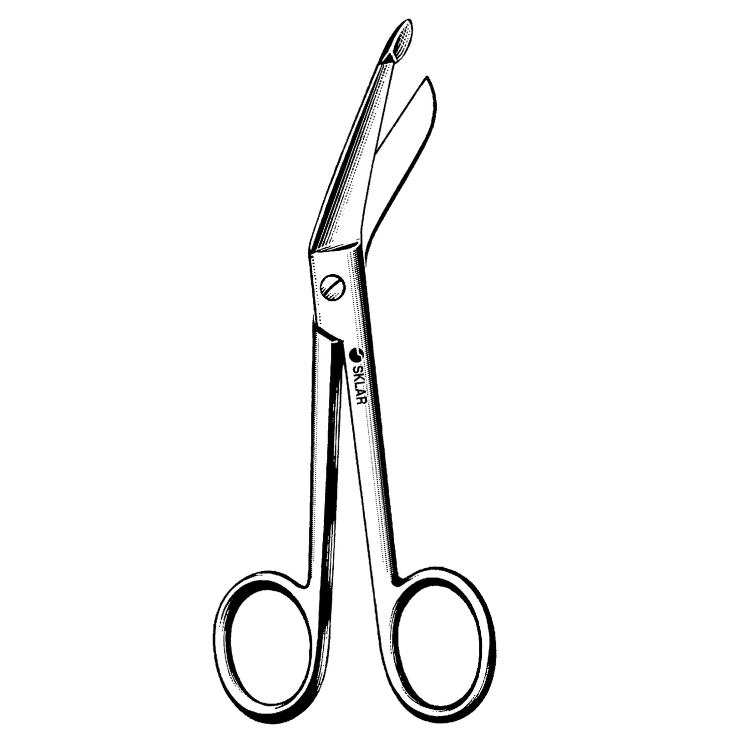 11-1045 - Sklar Instruments - Lister Bandage Scissors, Standard, Smooth, Blunt/Blunt, 4.5" (DROP SHIP ONLY) , ea