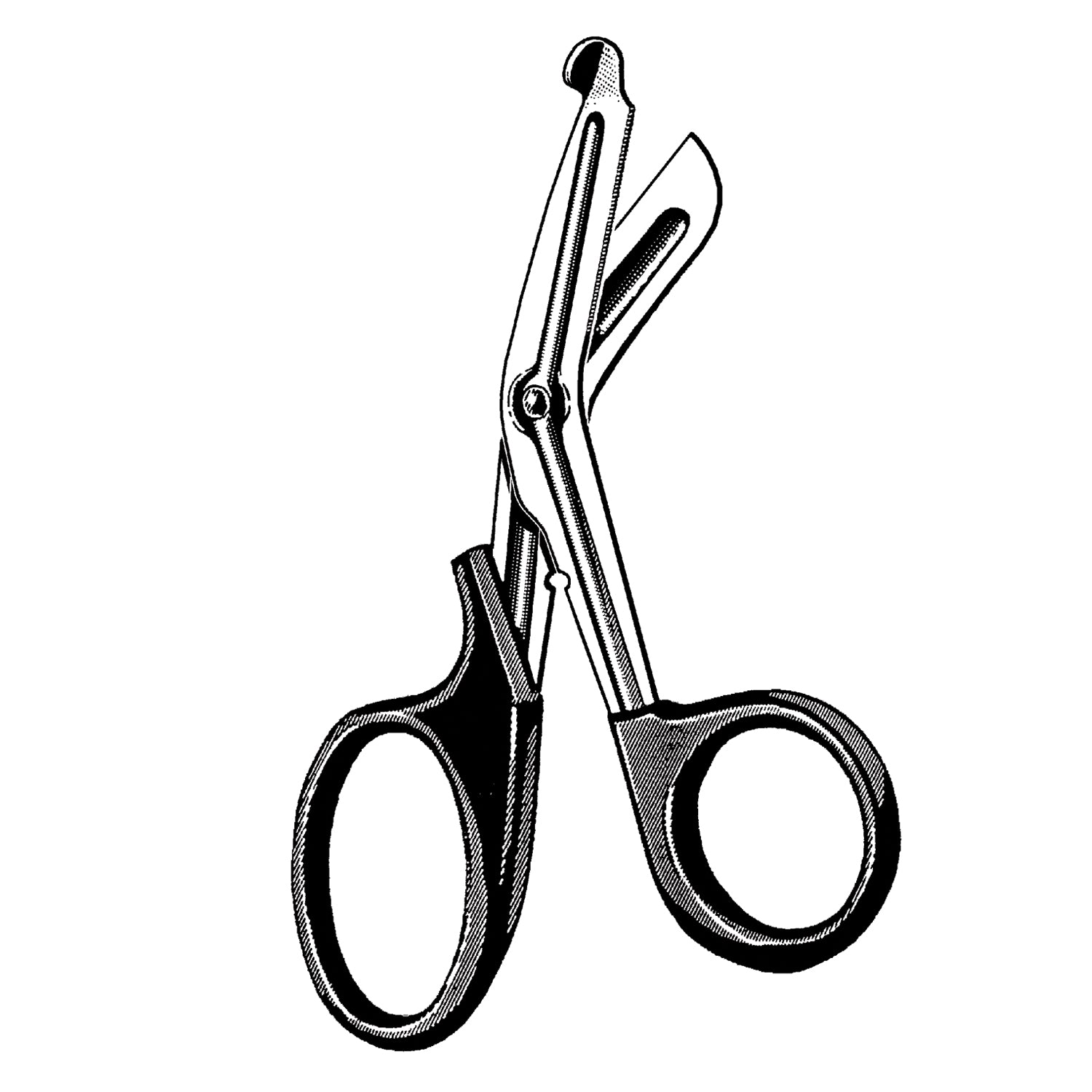11-1280 - Sklar Instruments - Multi-Cut Utility Scissors, Blue, Angled, Serrated, 7.5" Overall Length (DROP SHIP ONLY) , ea