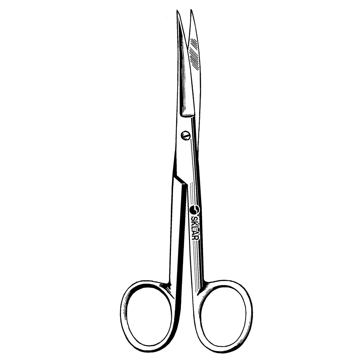 13-2055 - Sklar Instruments - Operating Scissor, Curved, Sharp/Sharp, 5.5" (DROP SHIP ONLY) , ea