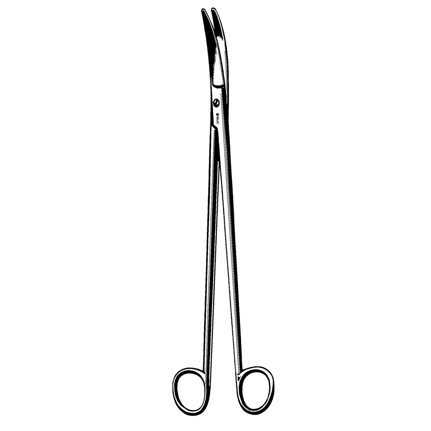 15-2555 - Sklar Instruments - Mayo Dissecting Scissor, Curved, 5.5" (DROP SHIP ONLY) , ea