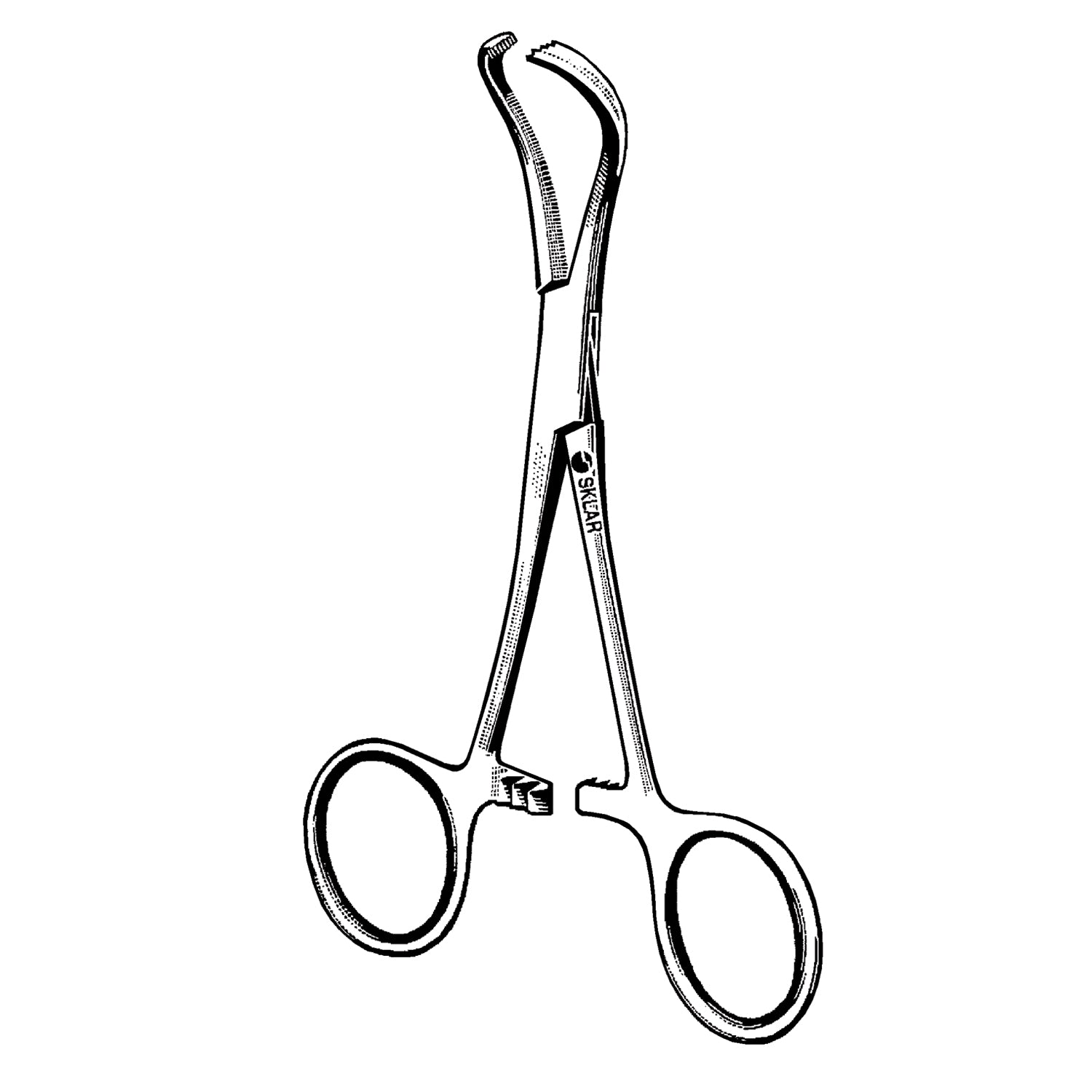 47-2852 - Sklar Instruments - Lorna-Edna Towel Clamp, 5.25" (DROP SHIP ONLY) , ea