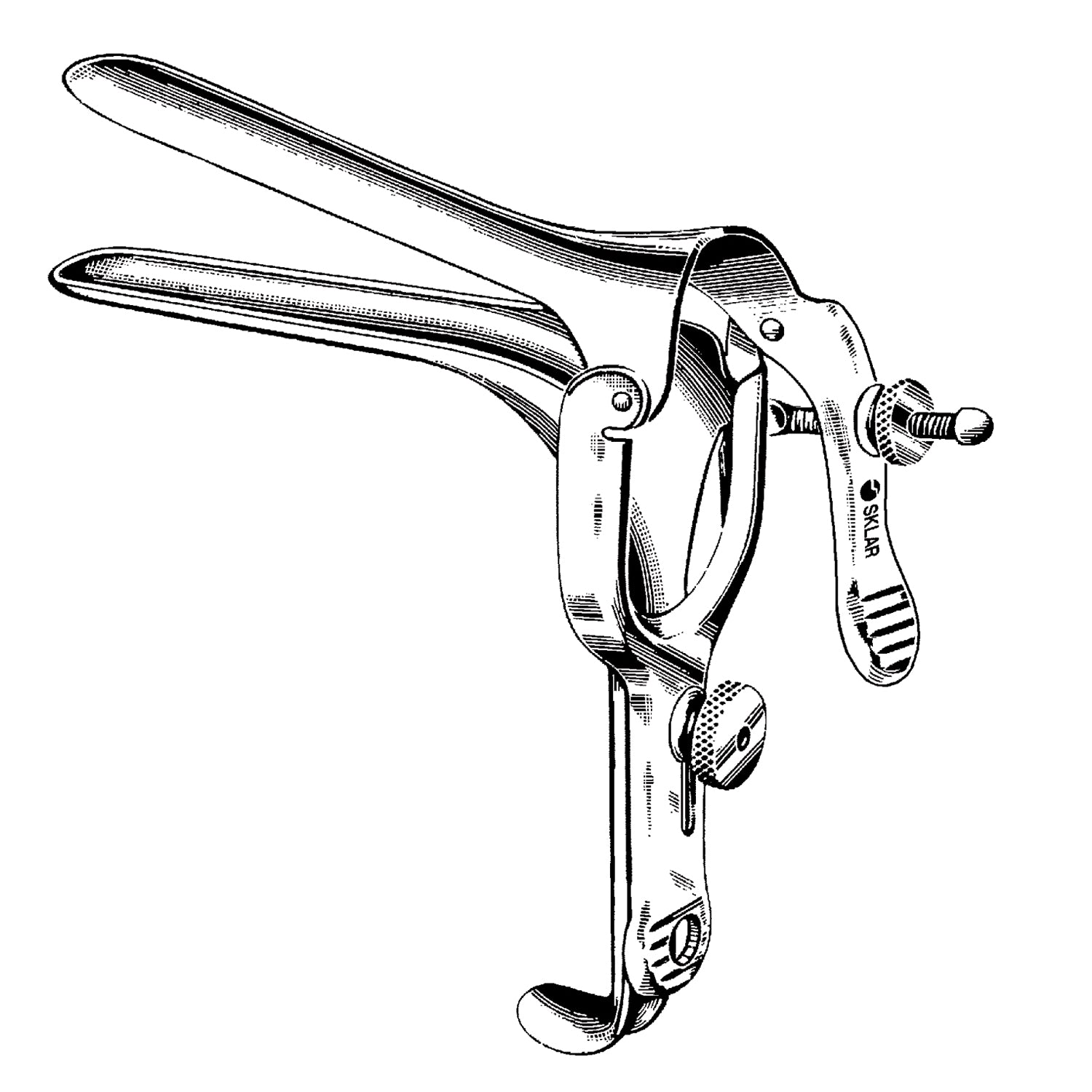 90-3710 - Sklar Instruments - Pederson Vaginal Speculum, Small, .5" X 3" (DROP SHIP ONLY) , ea