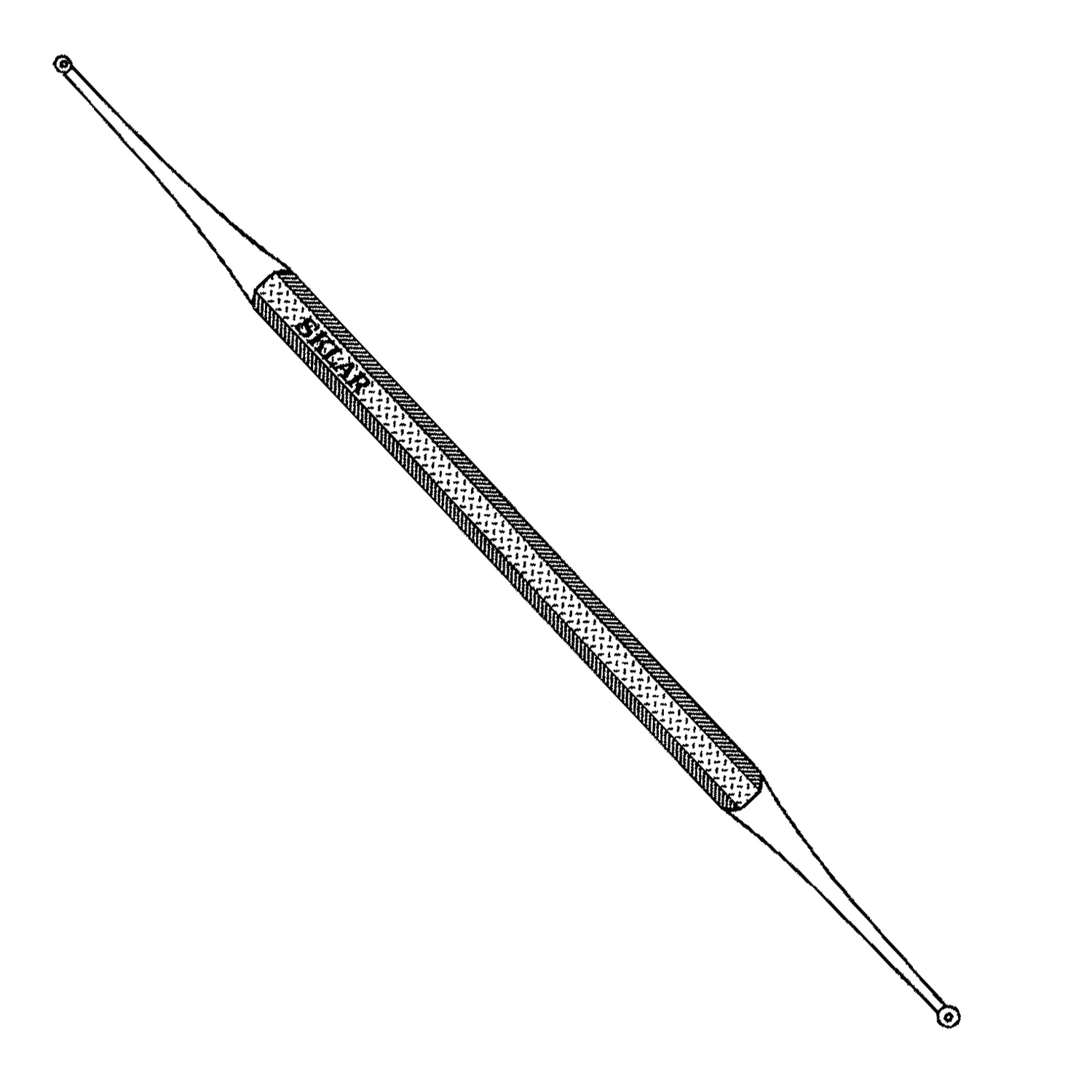 97-0532 - Sklar Instruments - Curette Excavator, Double Ended, #58-1-2, 1.5 X 2mm, 5.5" Overall Length (DROP SHIP ONLY) , ea