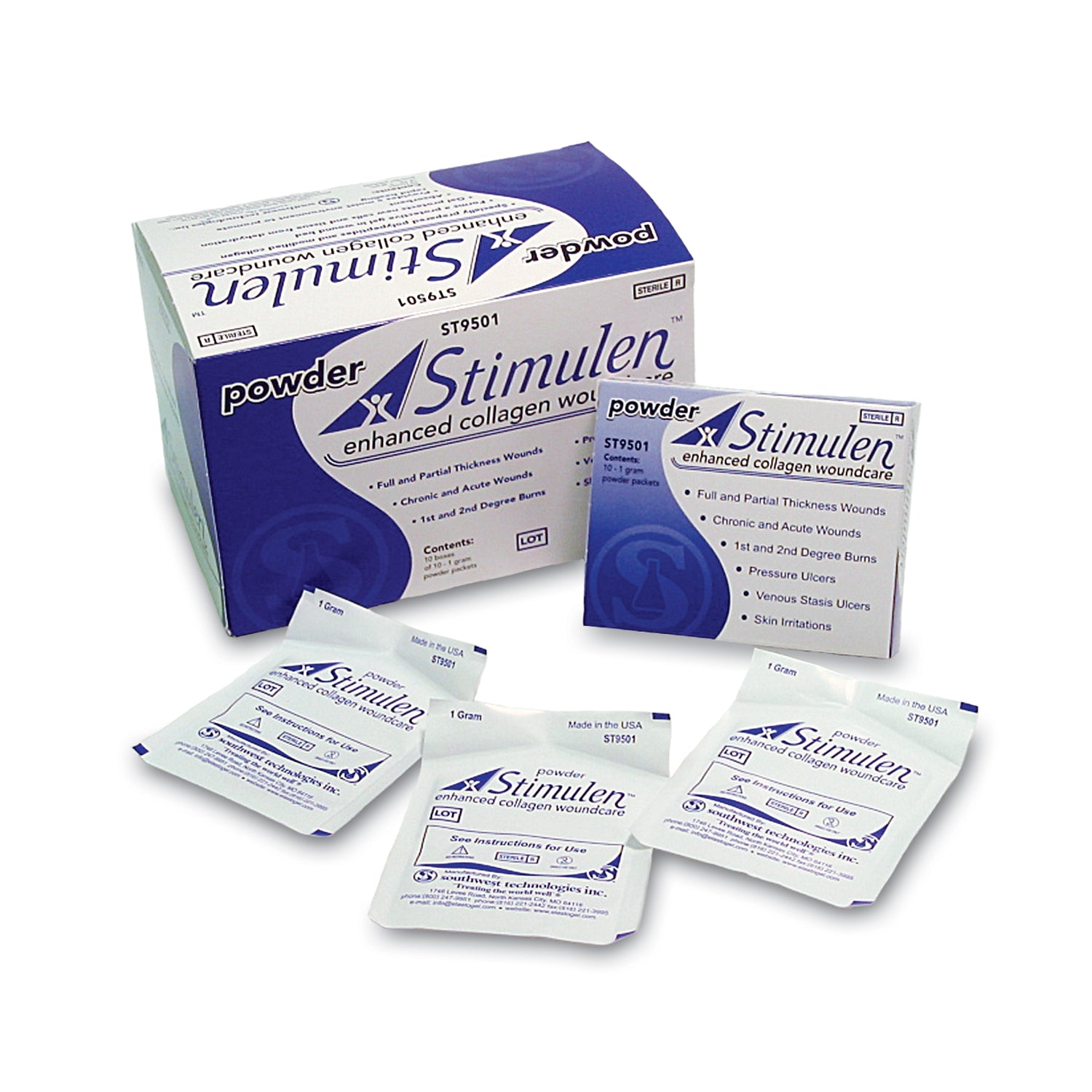 ST9501 - Southwest Technologies, Inc. - Powder, 1 gram/pk, 10 pk/bx (US Only) , bx