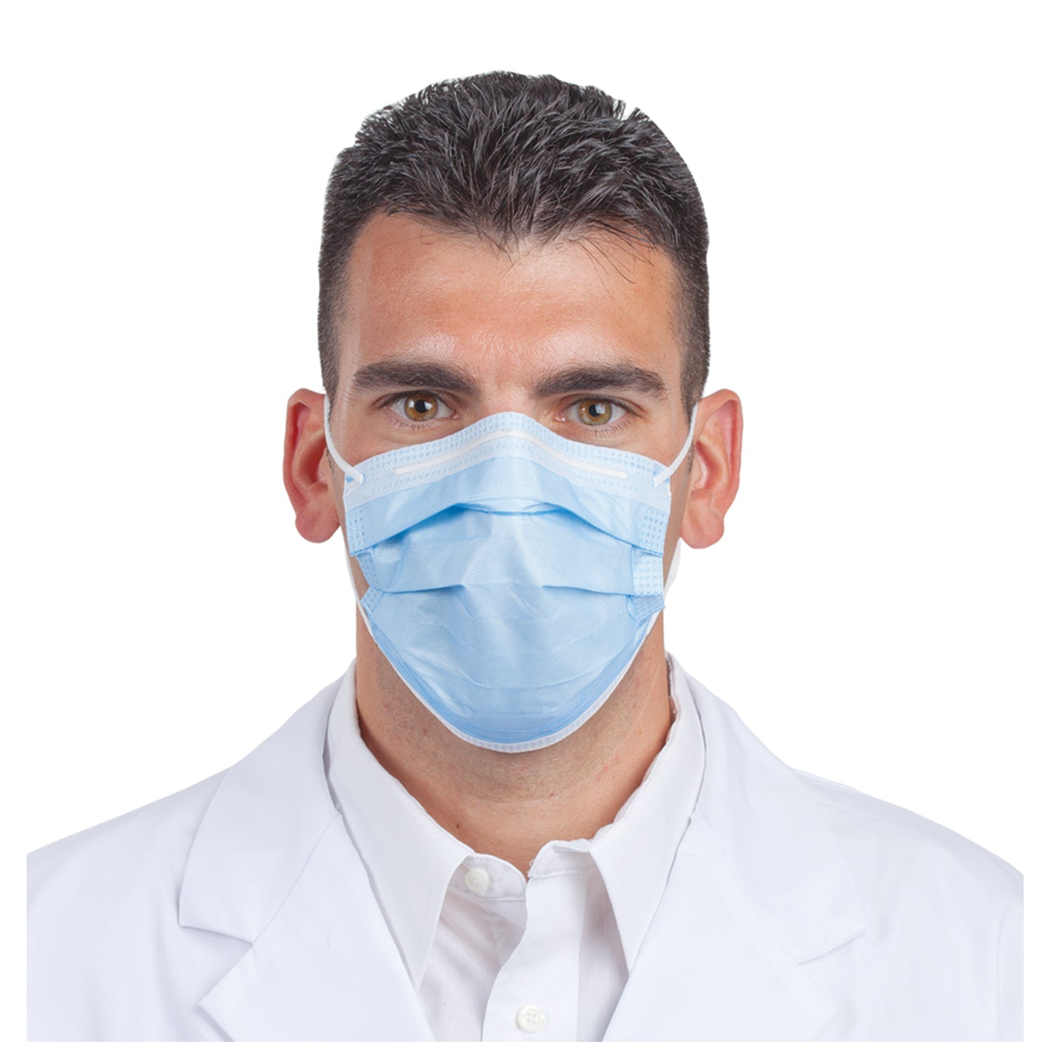 20326 - Sultan Healthcare, Inc. - 高過濾耳掛口罩,藍色,40/盒
