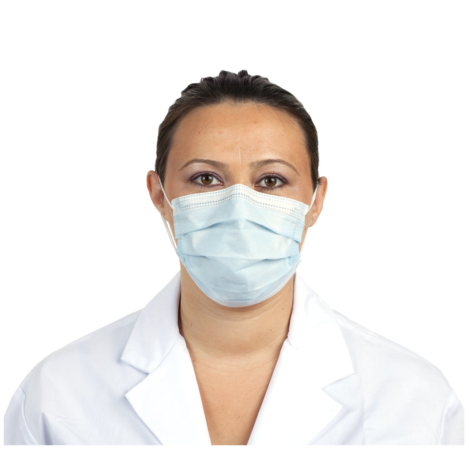 20340 - Sultan Healthcare, Inc. - 耳掛式口罩,藍色,40/盒,盒裝