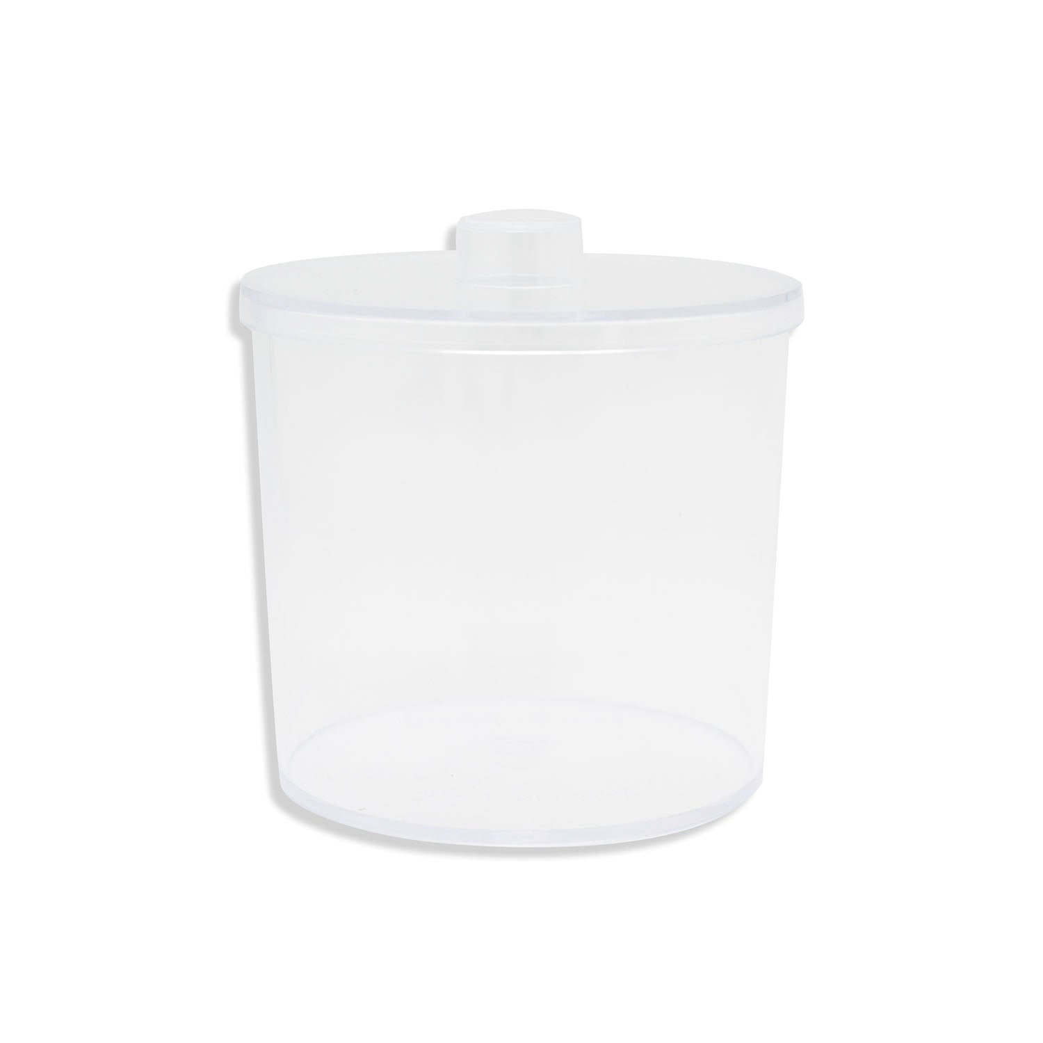 4021 - Dukal Corporation - Dressing Jar, 4" x 4", Plastic, Clear, 5/cs , cs