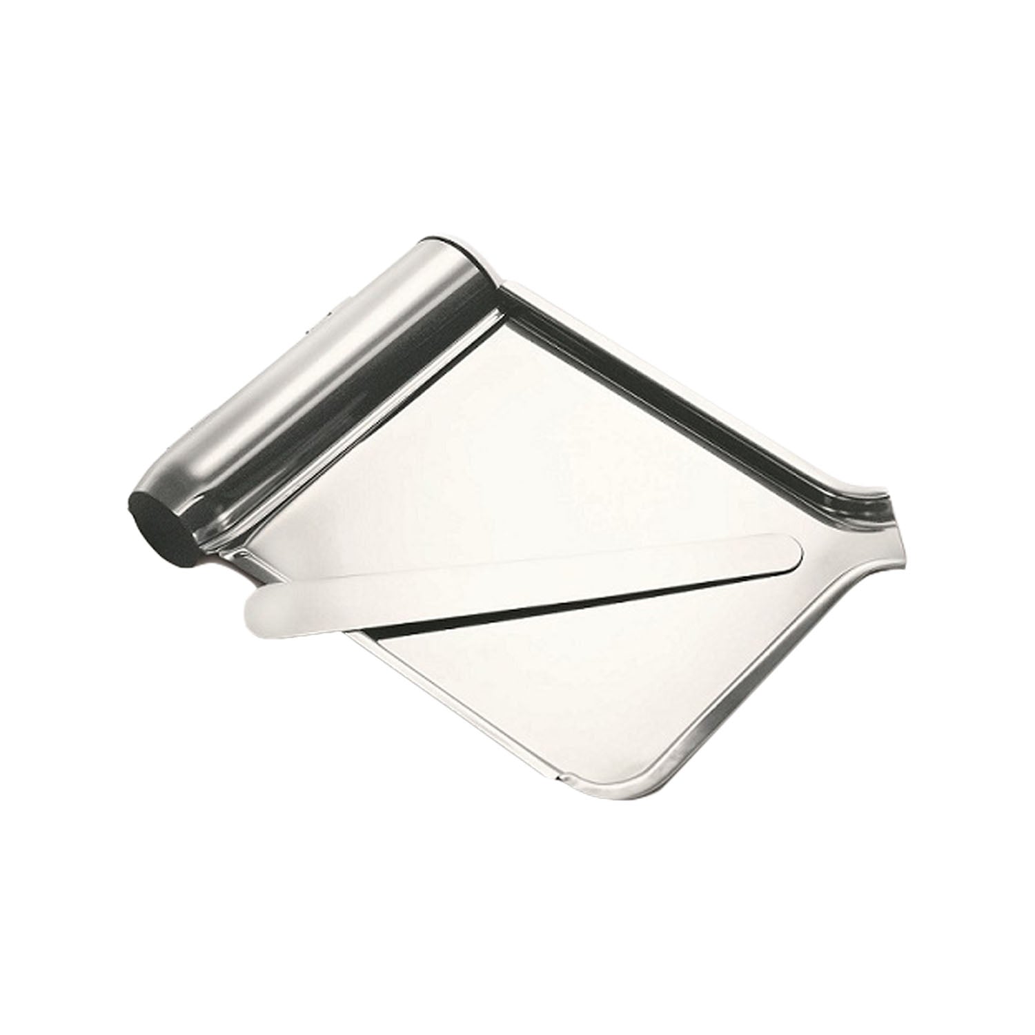 4280 - Dukal Corporation - Pill Counting Tray & Spatula, 8.5" x 6" x 1.4", Stainless Steel , ea