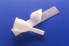 625029 - Golden-Drain - Male External Catheter Golden-Drain Foam Strap Latex Medium A1000M Pack of 1, (EA)