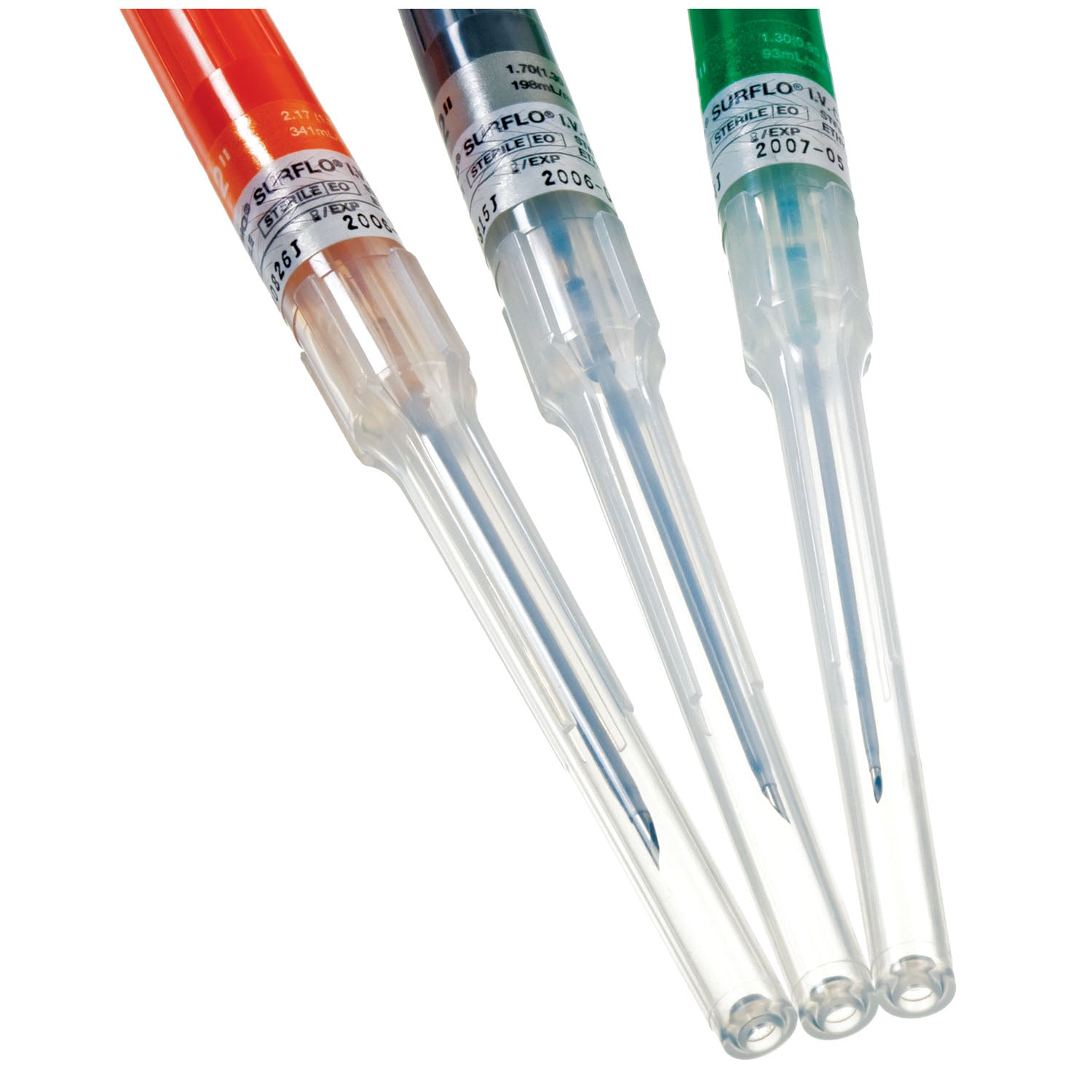 1SR-OX1864CA - Terumo Medical Corp. - Catéter intravenoso, 18 G x 2½", verde, 50/caja, 4 cajas/caja (solo EE. UU.), caja